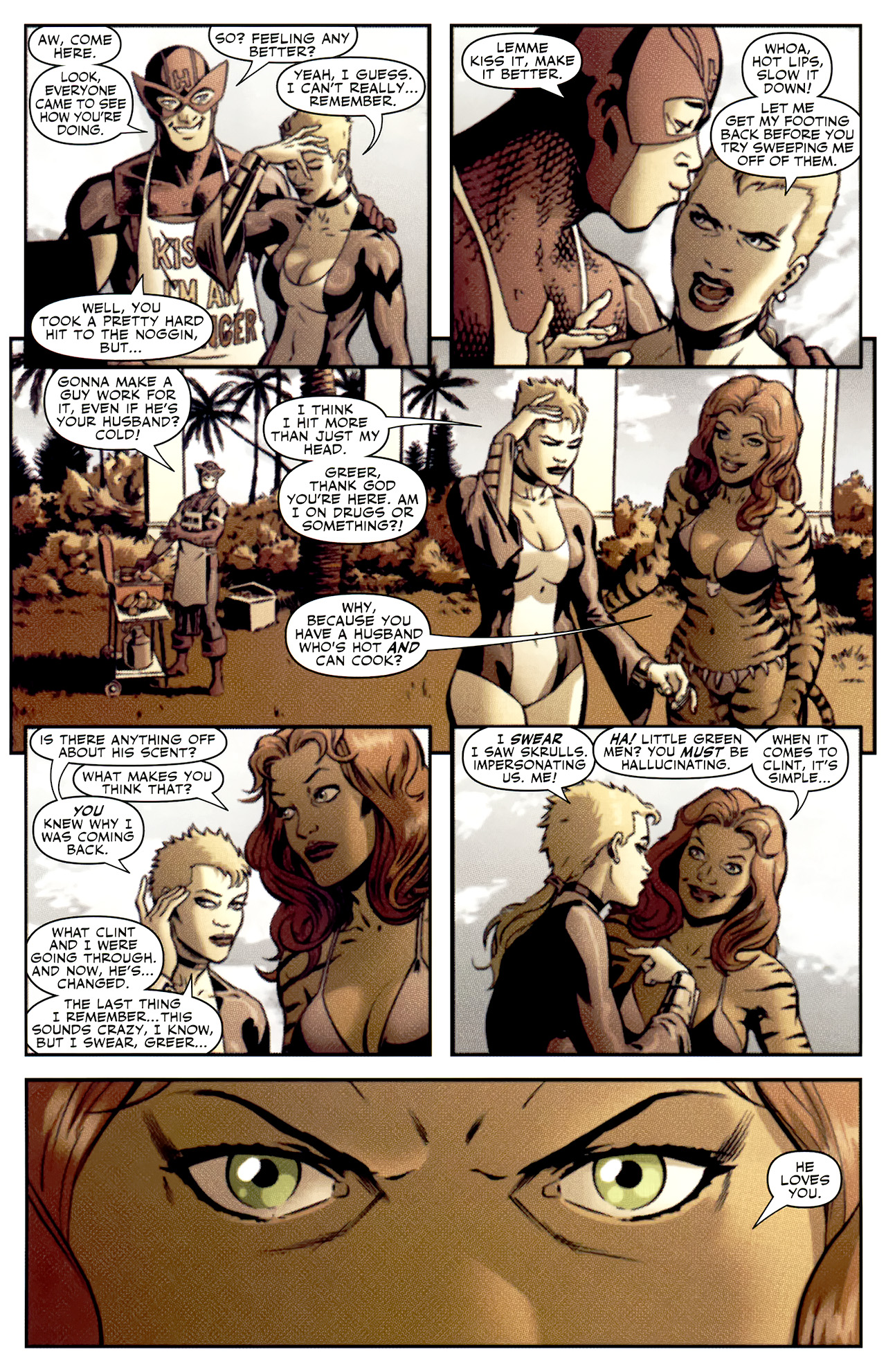 Read online New Avengers: The Reunion comic -  Issue #3 - 11