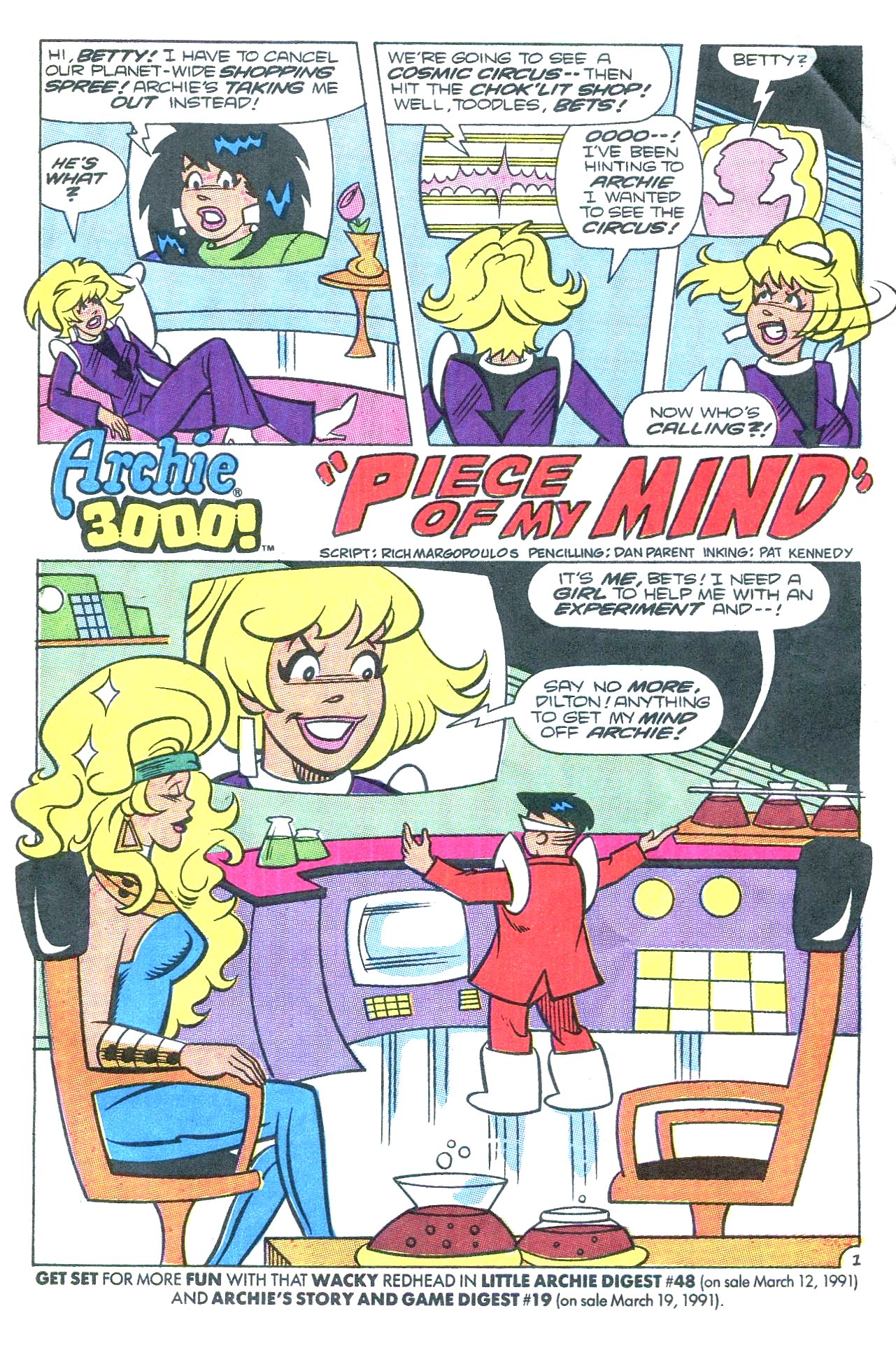 Read online Archie 3000! (1989) comic -  Issue #15 - 29