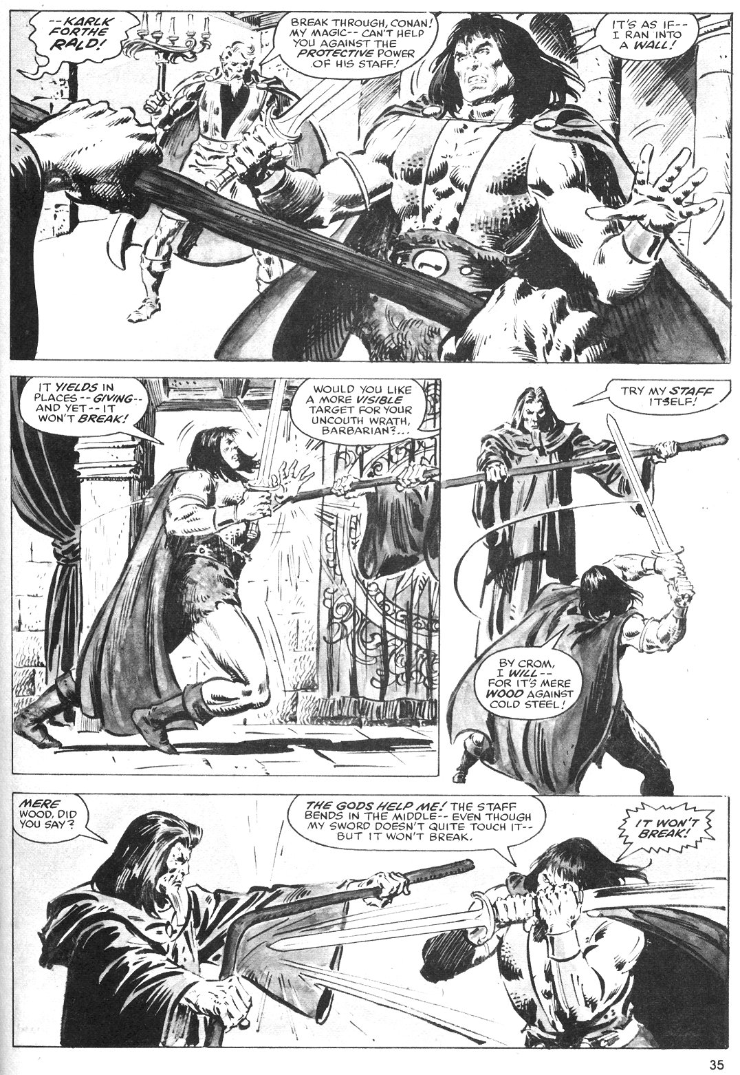 Read online The Savage Sword Of Conan comic -  Issue #52 - 35
