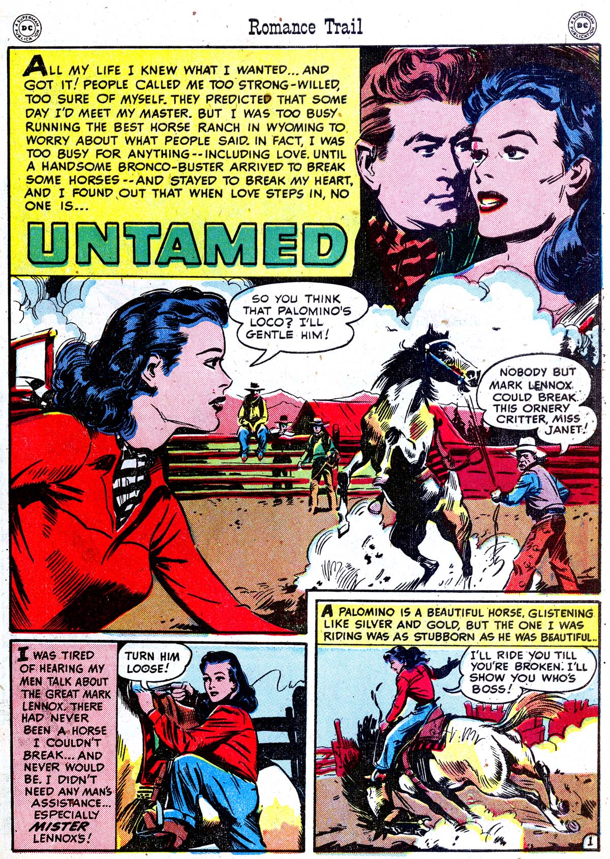 Read online Romance Trail comic -  Issue #1 - 41