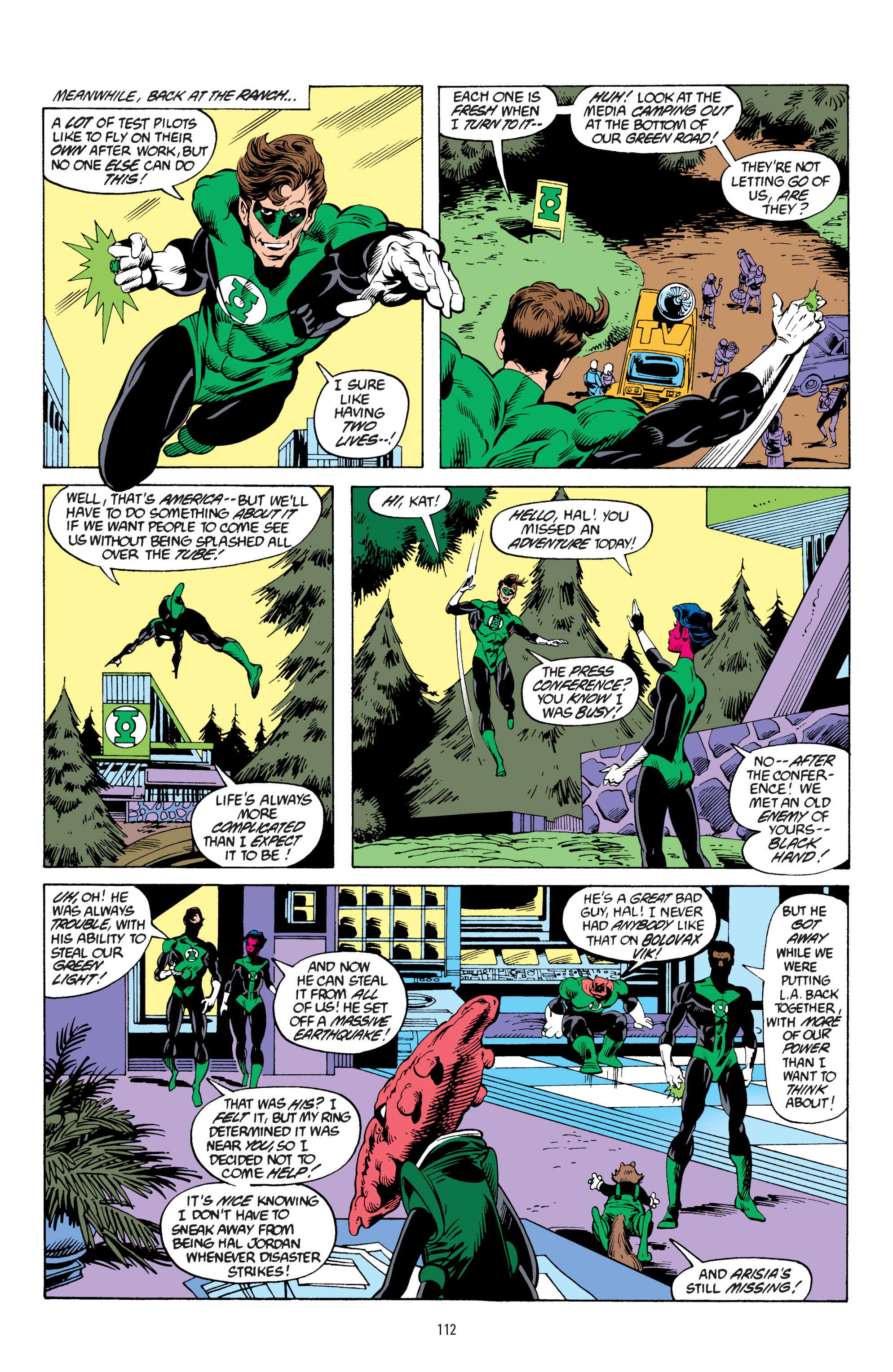 Read online Tales of the Green Lantern Corps comic -  Issue # _TPB 3 - 113
