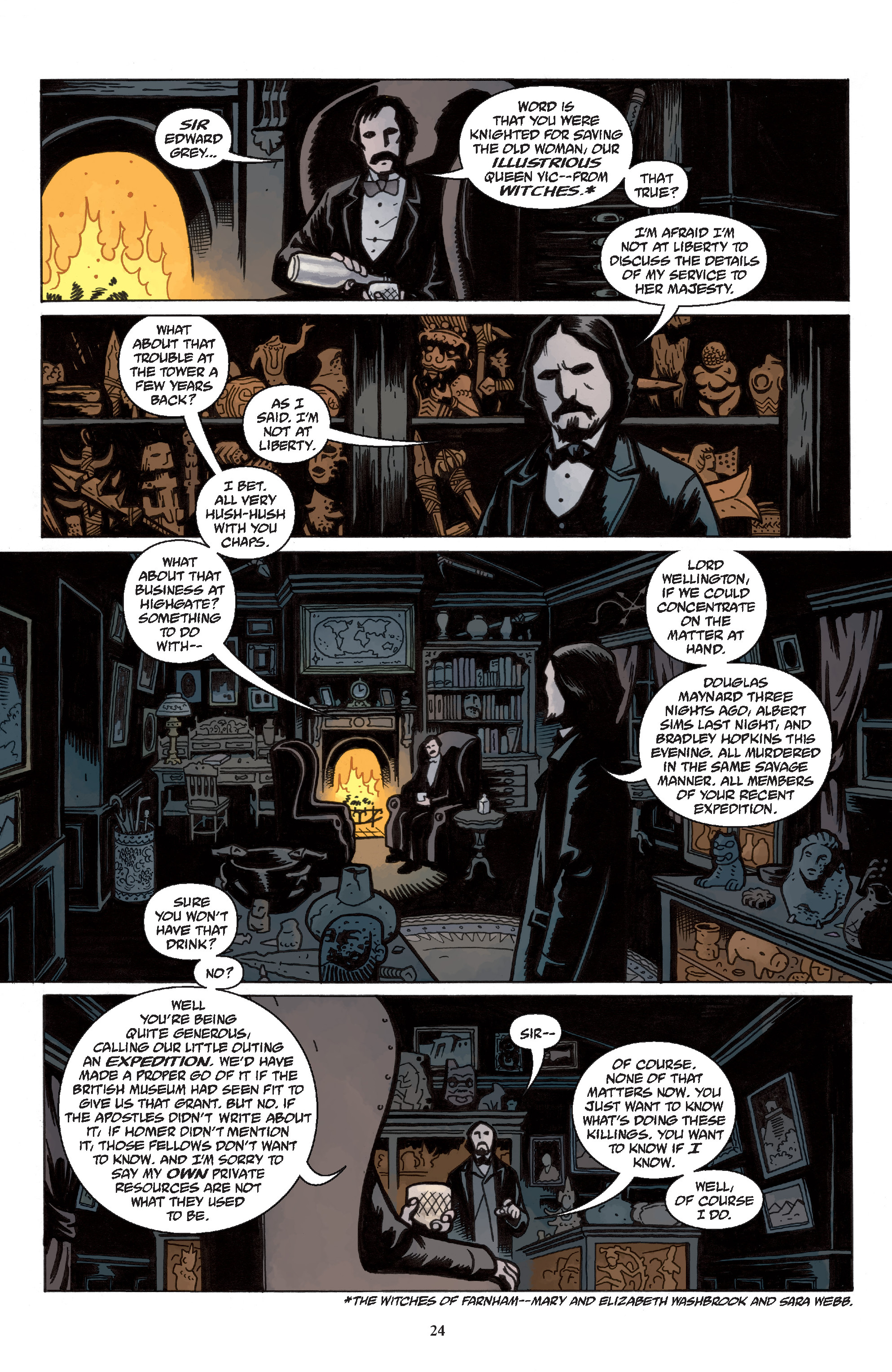 Read online Sir Edward Grey, Witchfinder Omnibus comic -  Issue # TPB 1 (Part 1) - 25