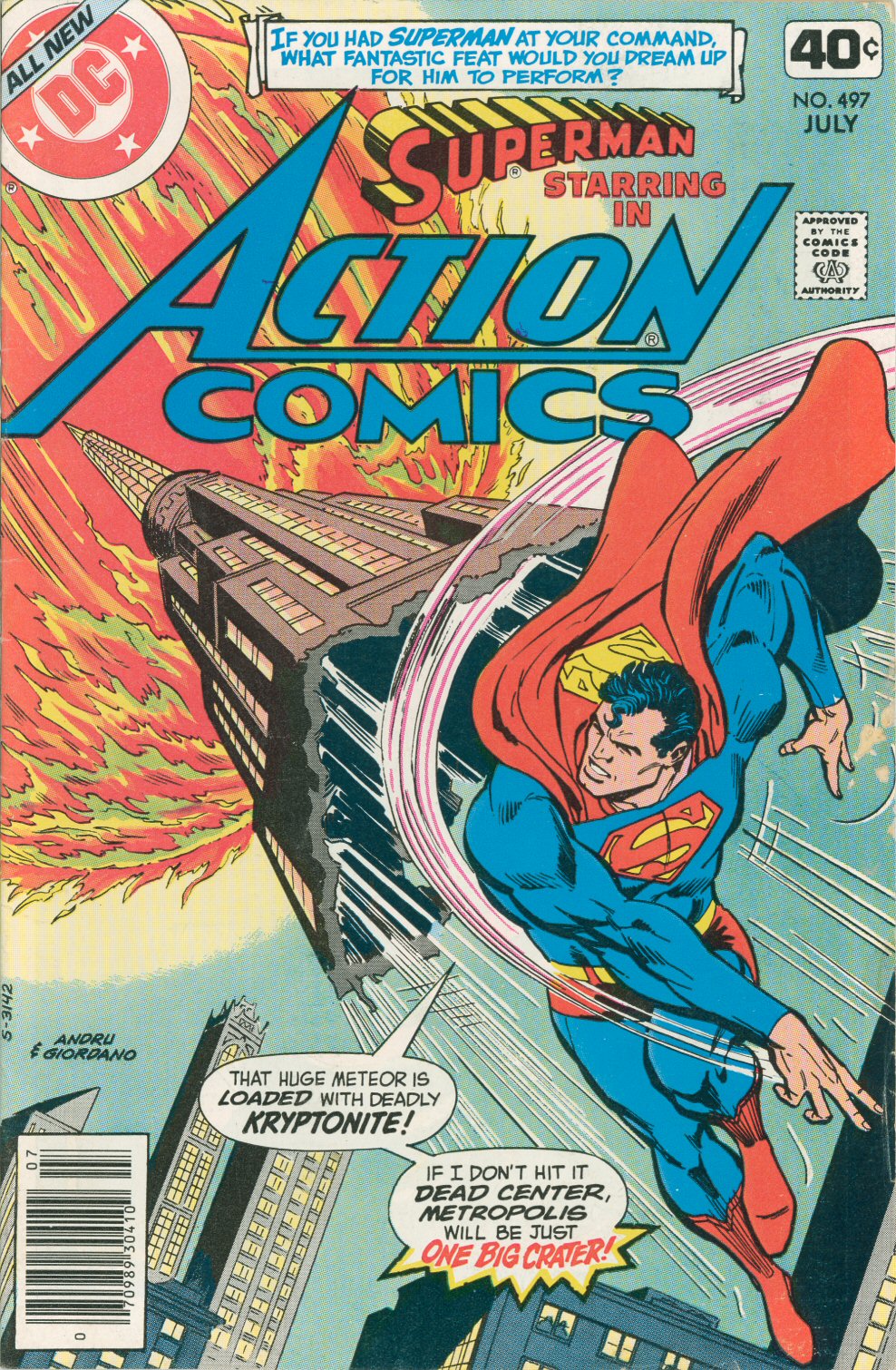 Action Comics (1938) issue 497 - Page 1