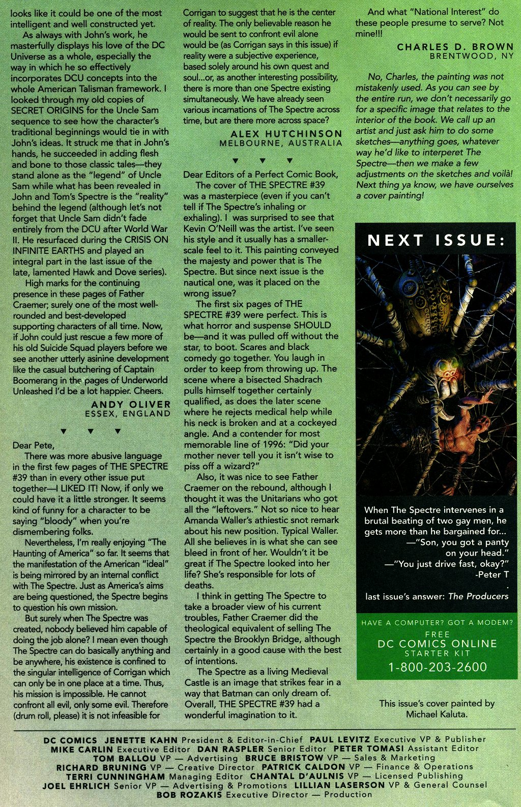 Read online The Spectre (1992) comic -  Issue #44 - 24