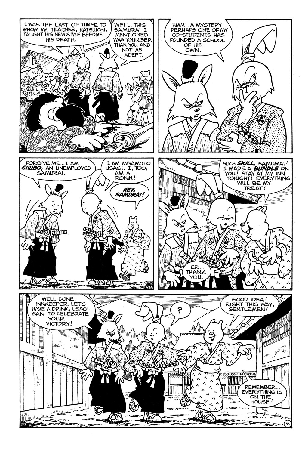 Read online Usagi Yojimbo (1987) comic -  Issue #26 - 7