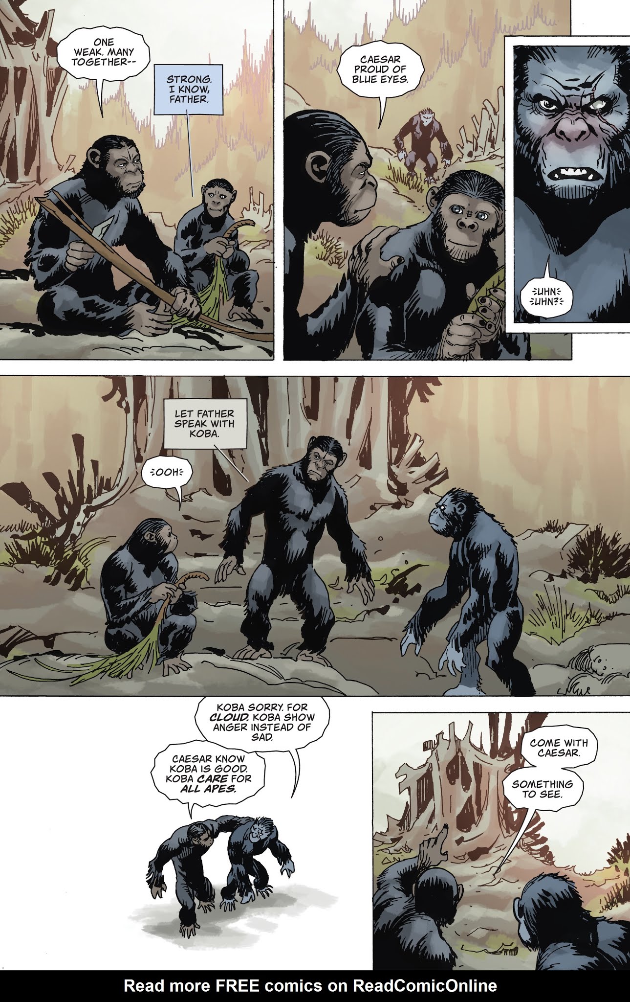 Read online Planet of the Apes: The Simian Age comic -  Issue # Full - 41