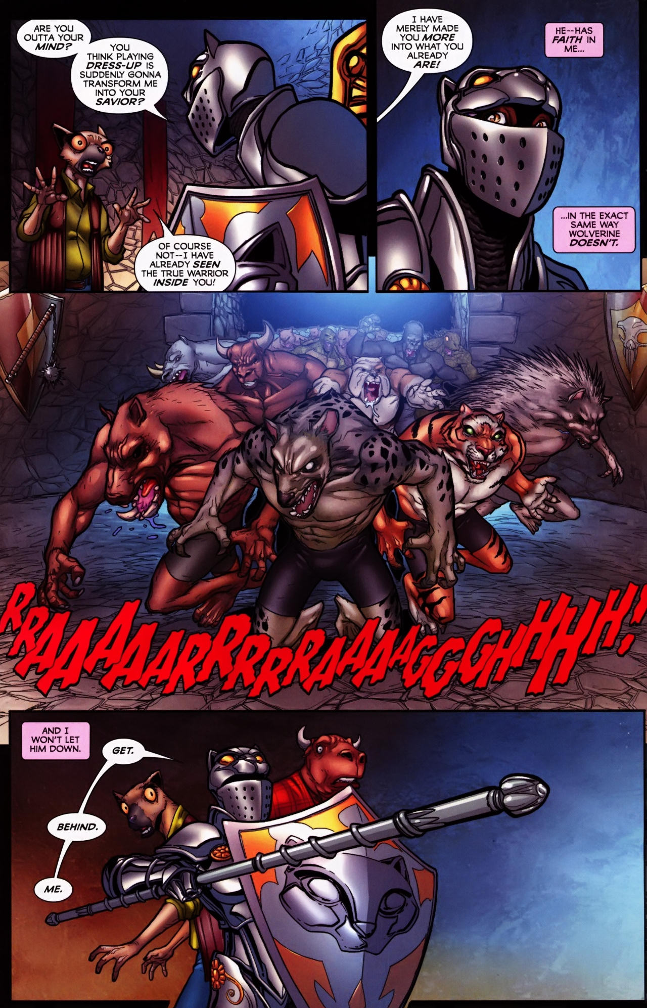 Read online Wolverine: First Class comic -  Issue #4 - 8