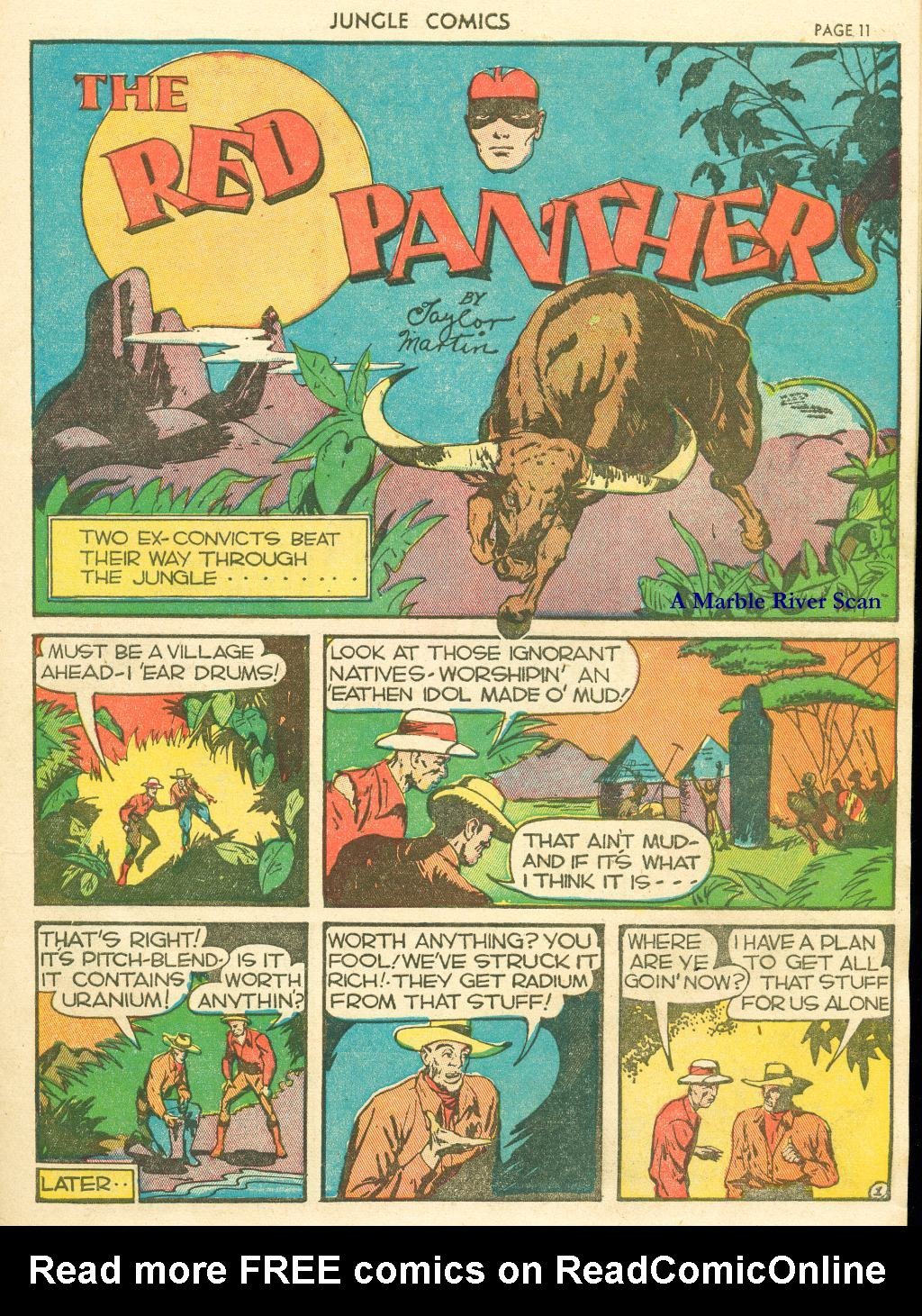 Read online Jungle Comics comic -  Issue #4 - 13