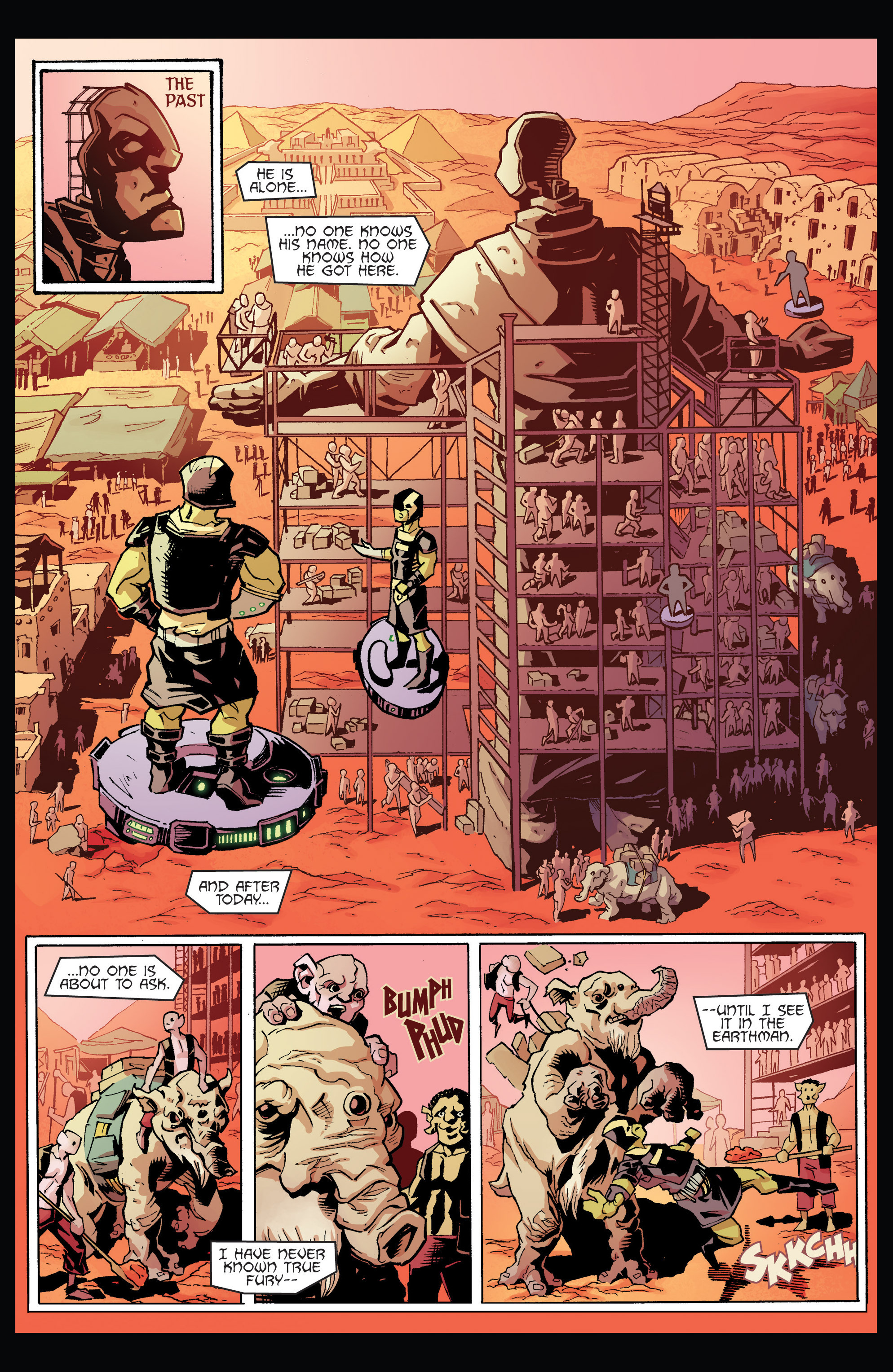 Read online Bigfoot: Sword of the Earthman (2015) comic -  Issue #1 - 6