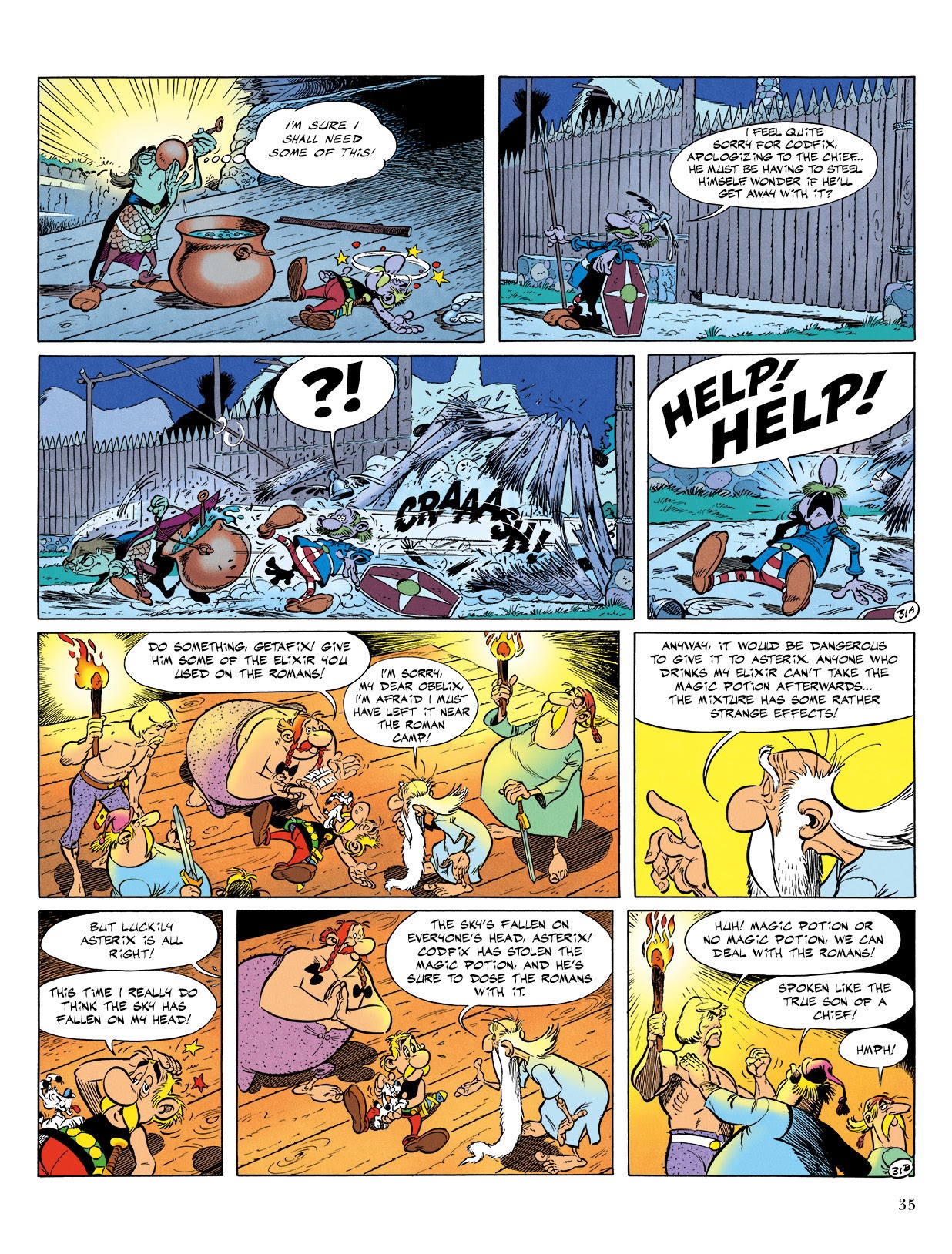 Read online Asterix comic -  Issue #25 - 36