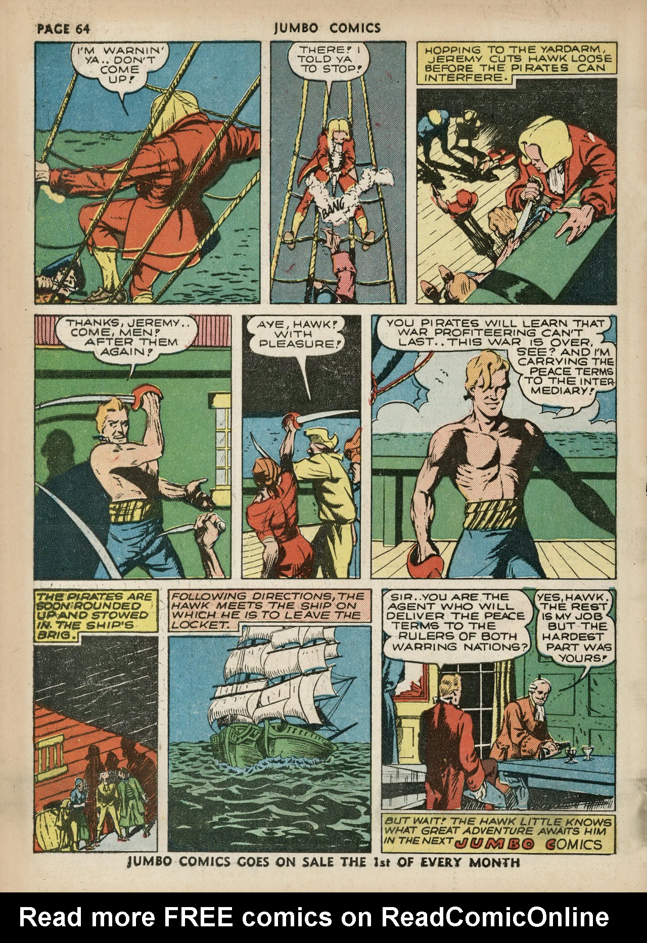 Read online Jumbo Comics comic -  Issue #31 - 66