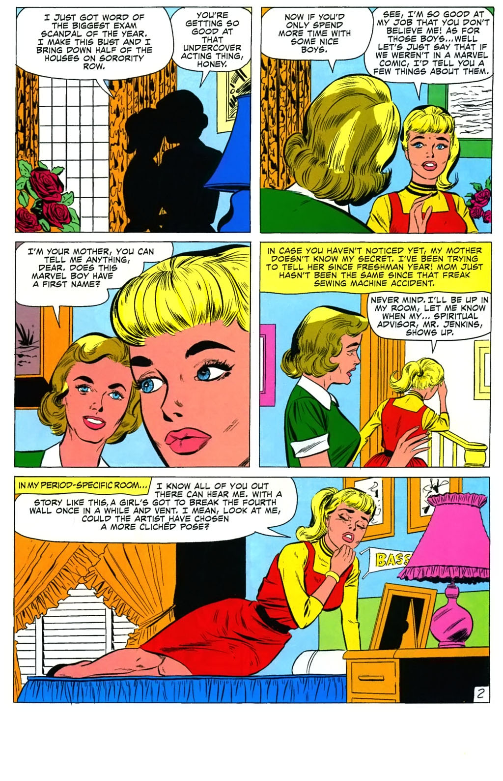 Read online Marvel Romance Redux comic -  Issue # Restraining Orders Are For Other Girls - 10