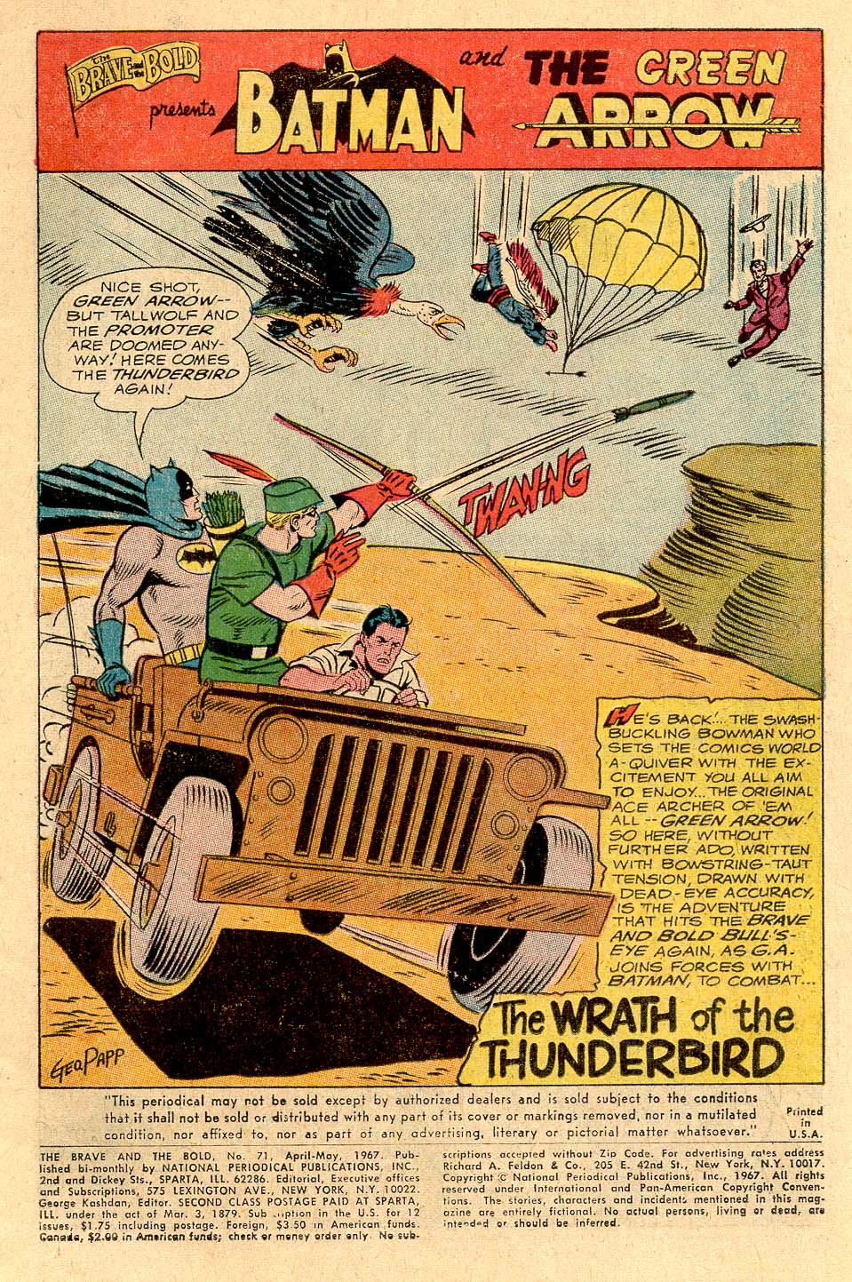 Read online The Brave and the Bold (1955) comic -  Issue #71 - 3