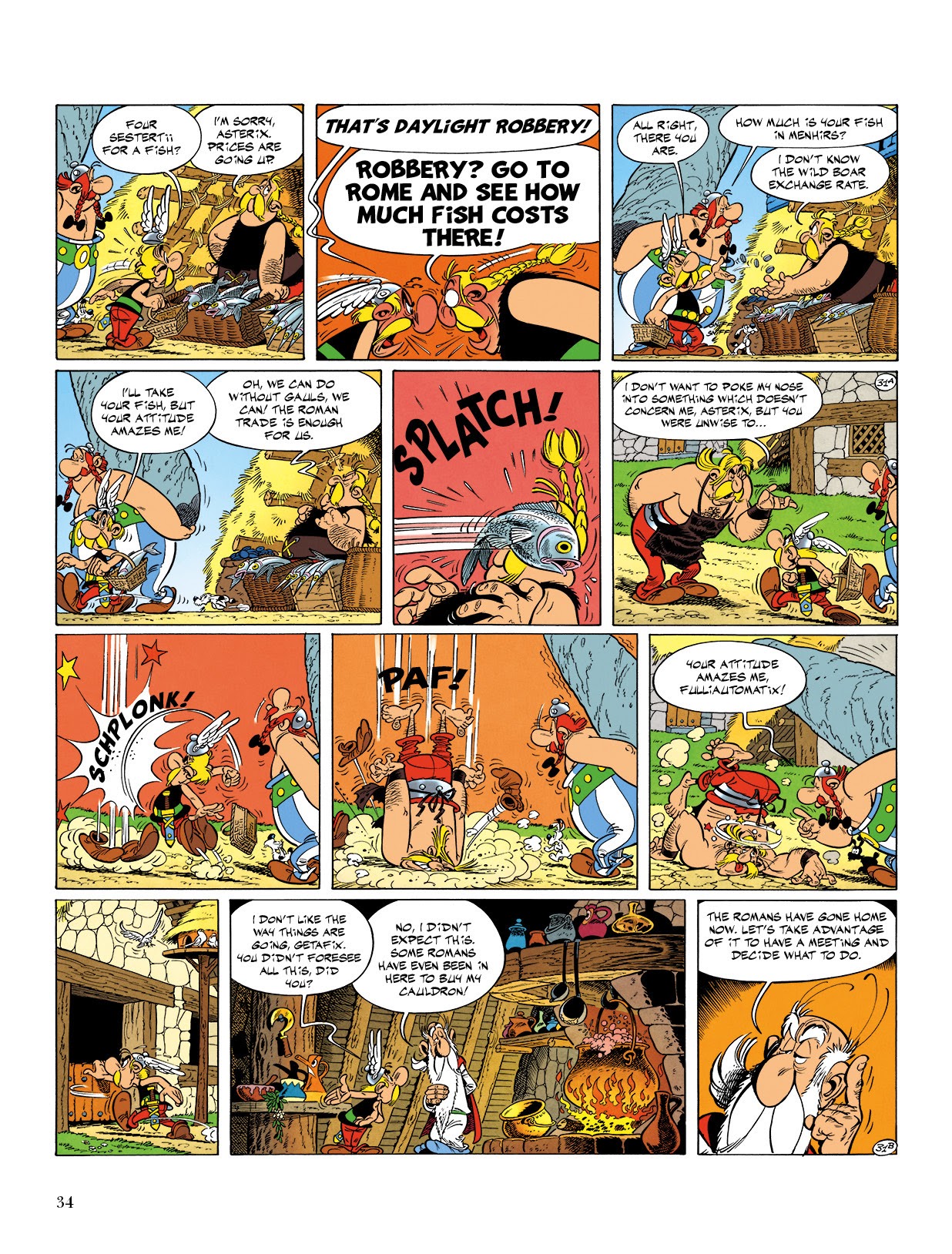 Read online Asterix comic -  Issue #17 - 35