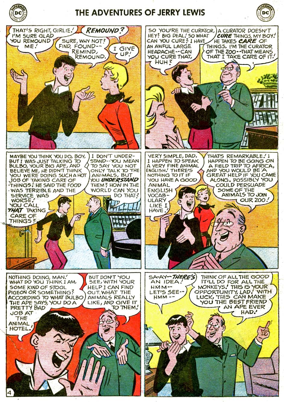 Read online The Adventures of Jerry Lewis comic -  Issue #41 - 6