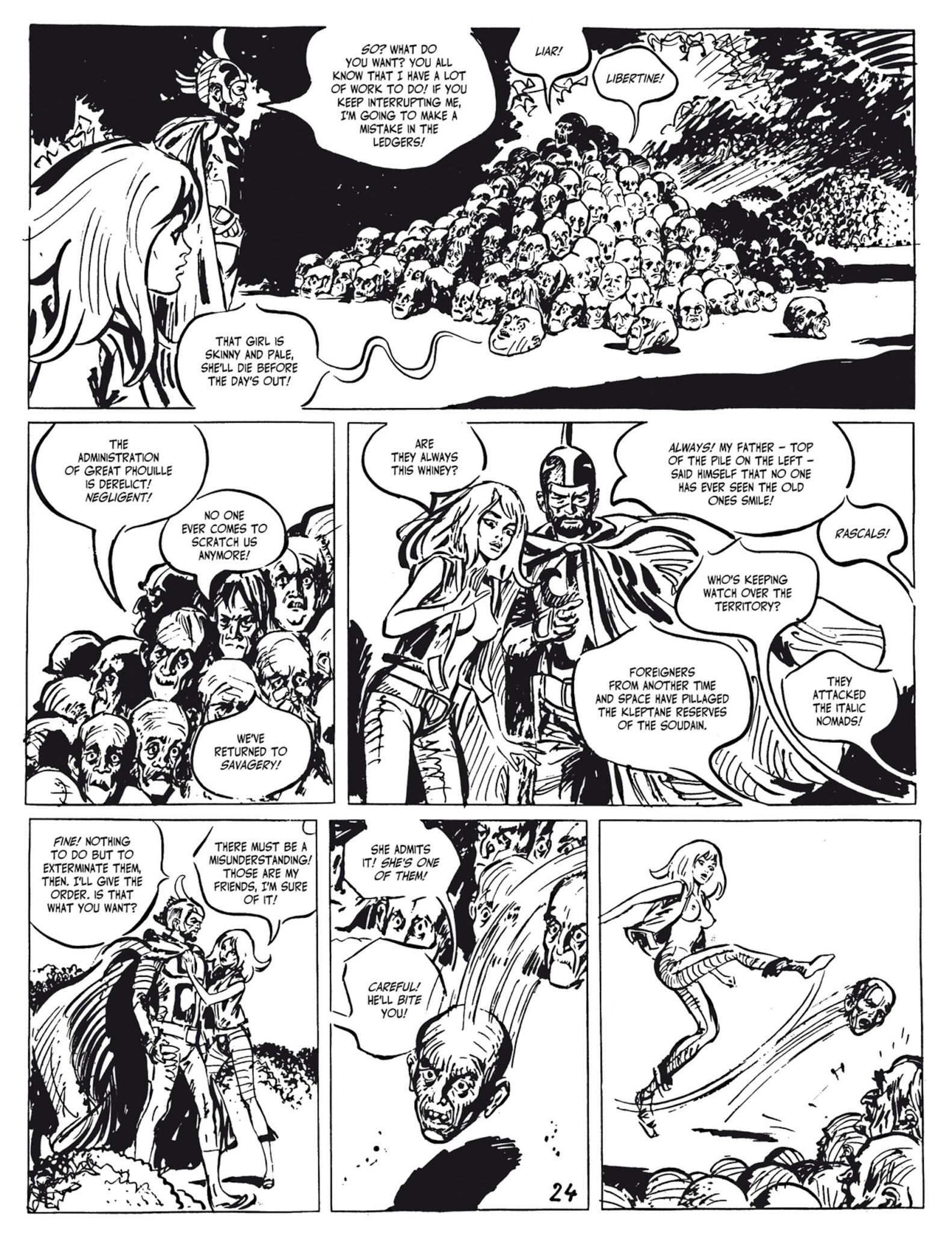Read online Barbarella and The Wrath of the Minute-Eater comic -  Issue # TPB - 29