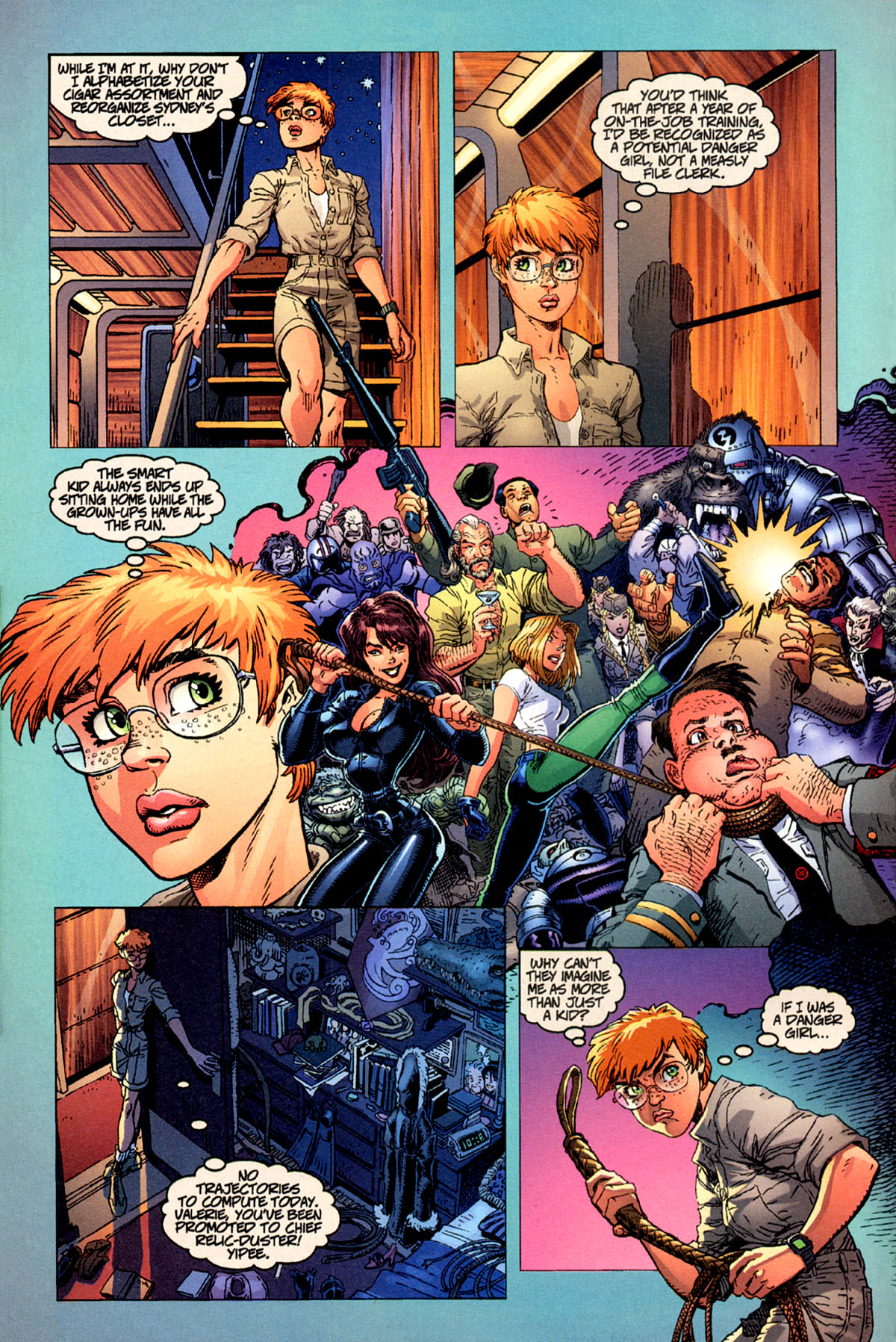 Read online Danger Girl Special comic -  Issue # Full - 23