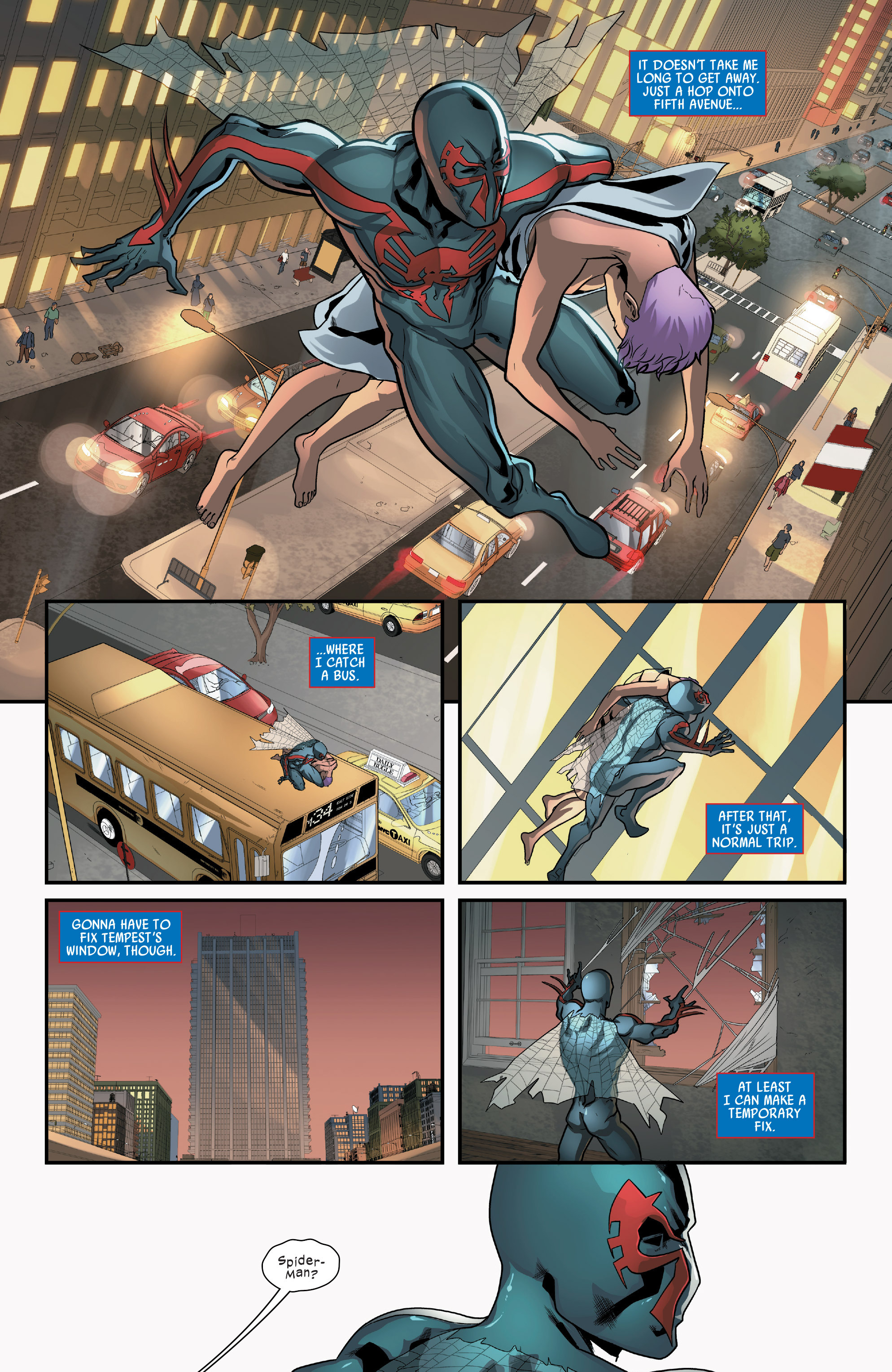 Read online Spider-Man 2099 (2014) comic -  Issue #12 - 21