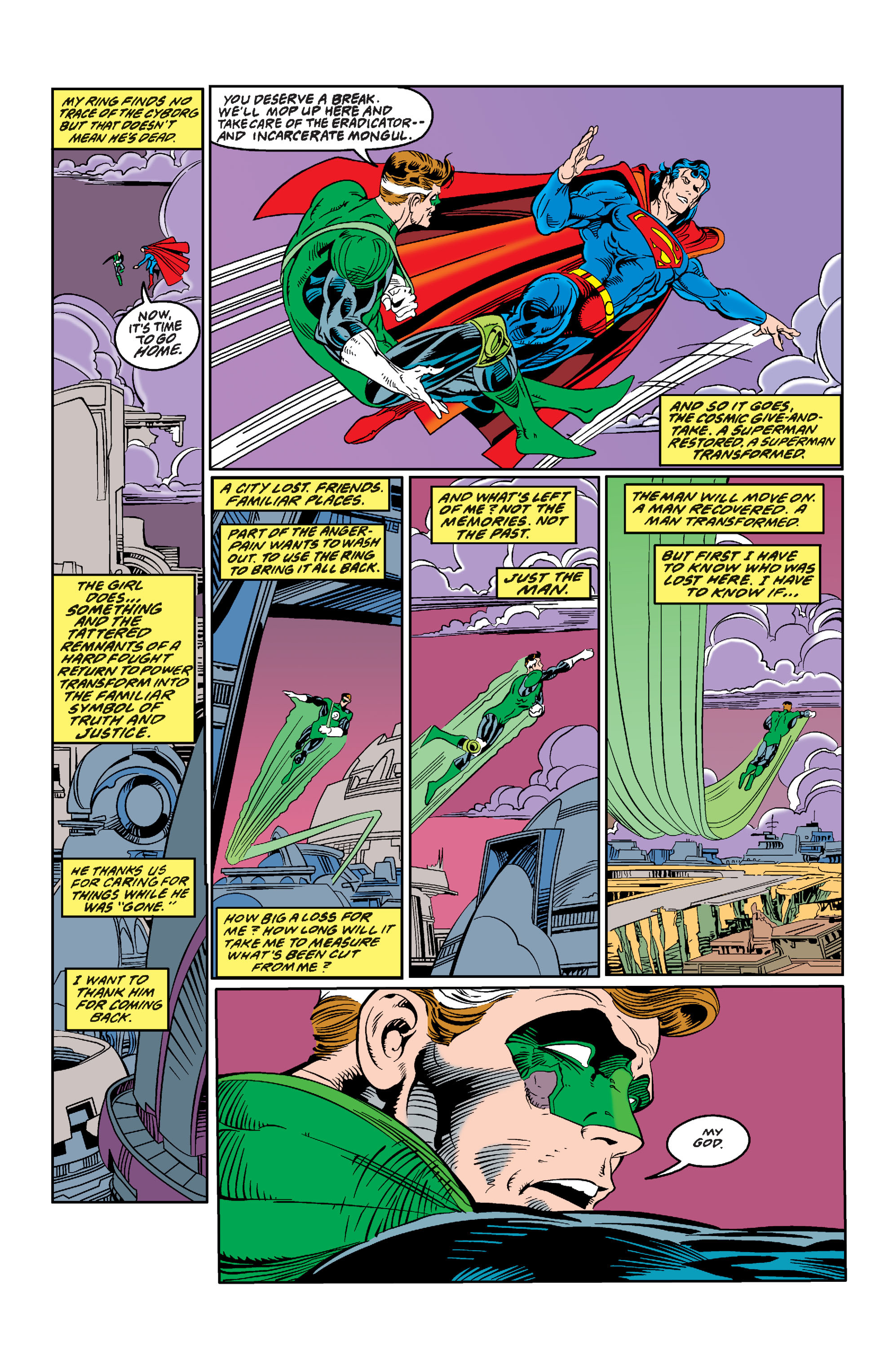 Read online Superman: The Return of Superman comic -  Issue # TPB 2 - 112