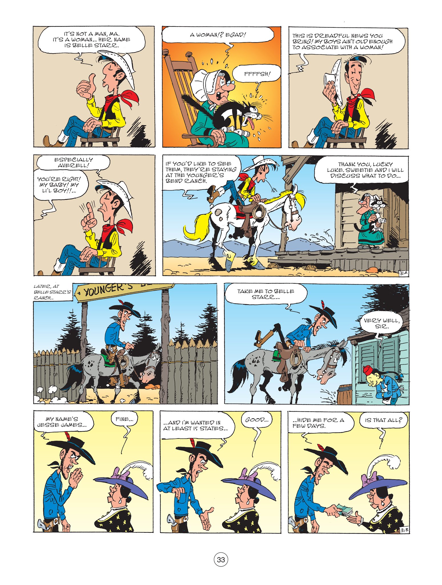 Read online A Lucky Luke Adventure comic -  Issue #67 - 34