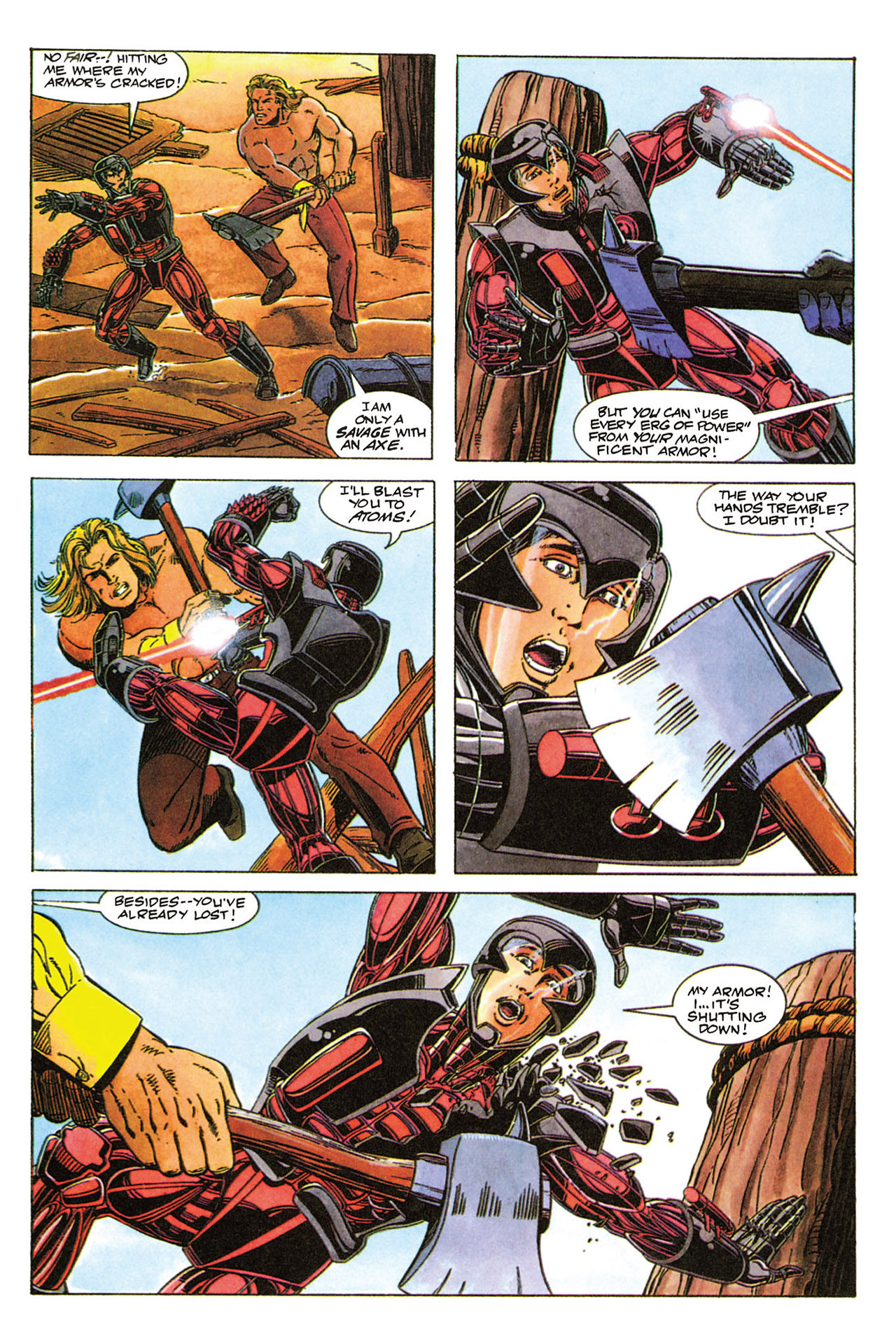 Read online X-O Manowar (1992) comic -  Issue #6 - 19