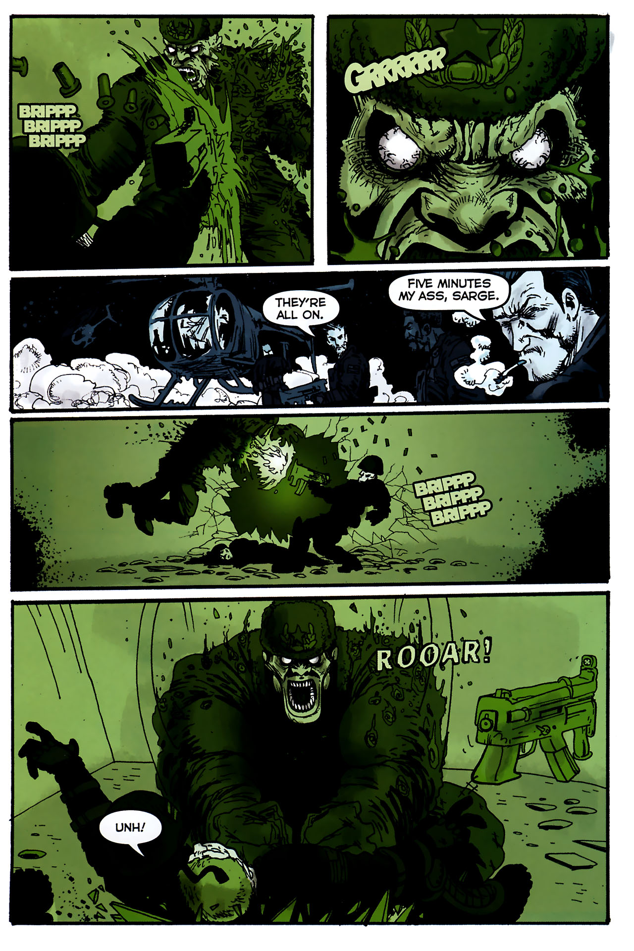 Read online Grunts comic -  Issue #3 - 19