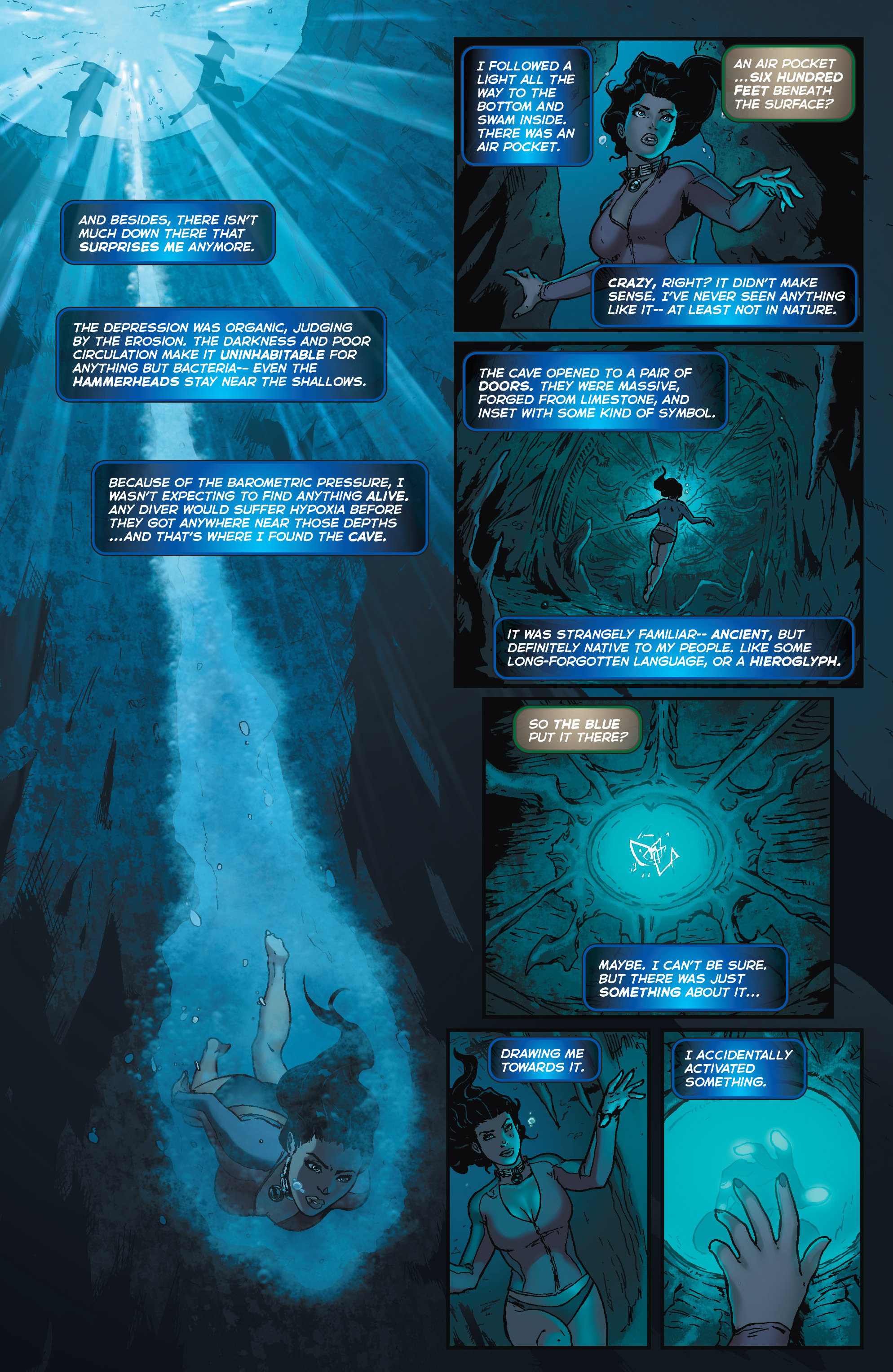 Read online Fathom (2017) comic -  Issue #1 - 7