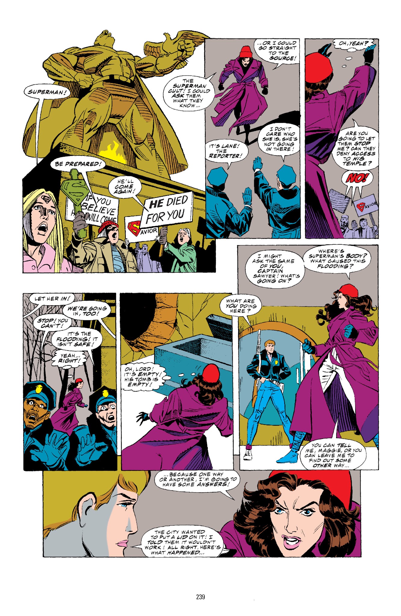 Read online Superman: Funeral For A Friend comic -  Issue # TPB - 228