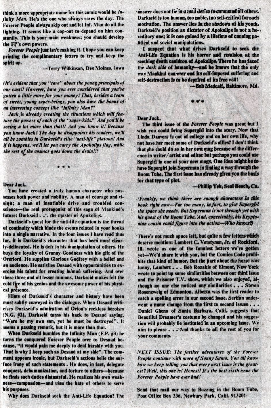 Read online Forever People (1971) comic -  Issue #5 - 29