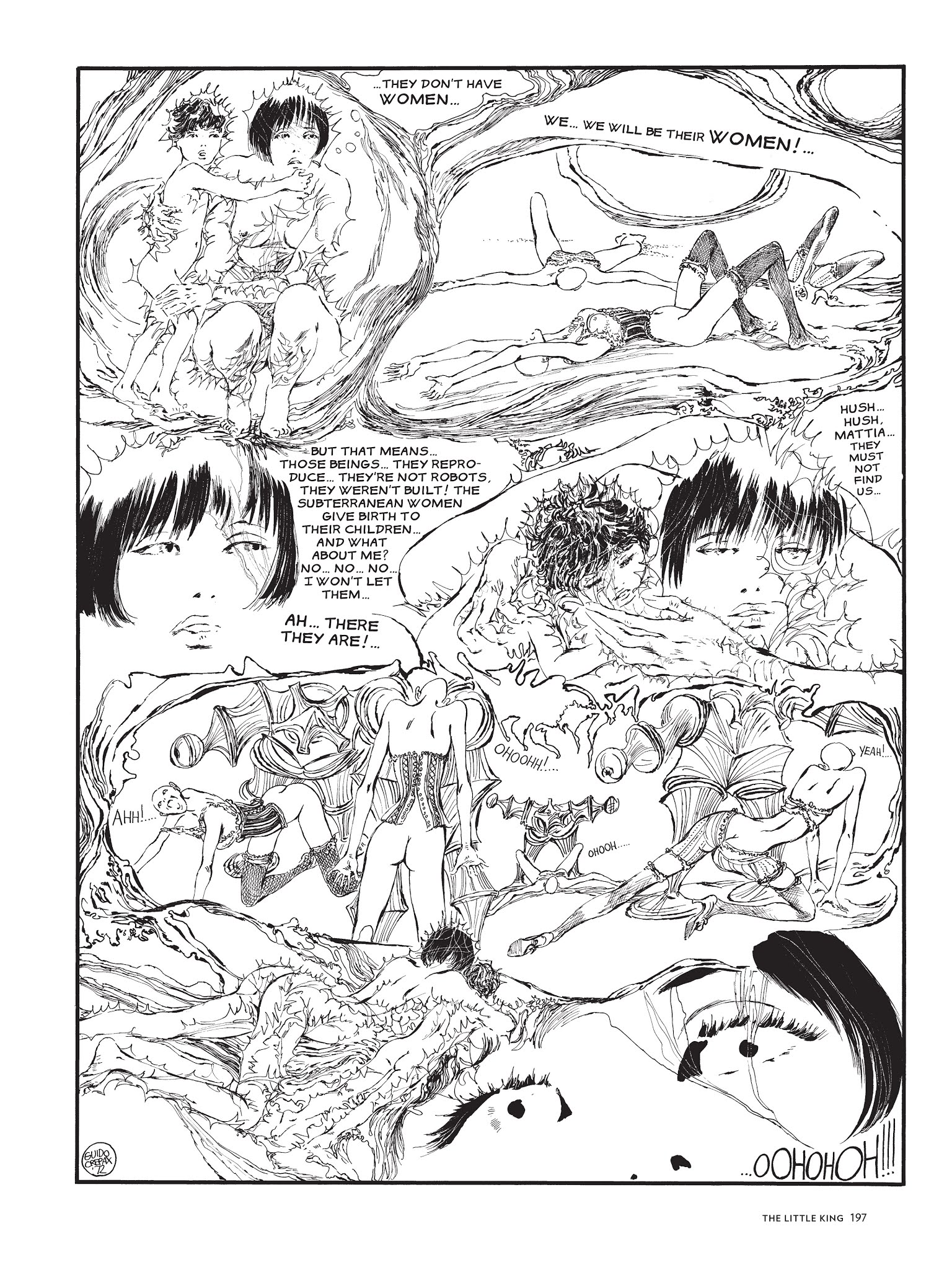 Read online The Complete Crepax comic -  Issue # TPB 3 - 187
