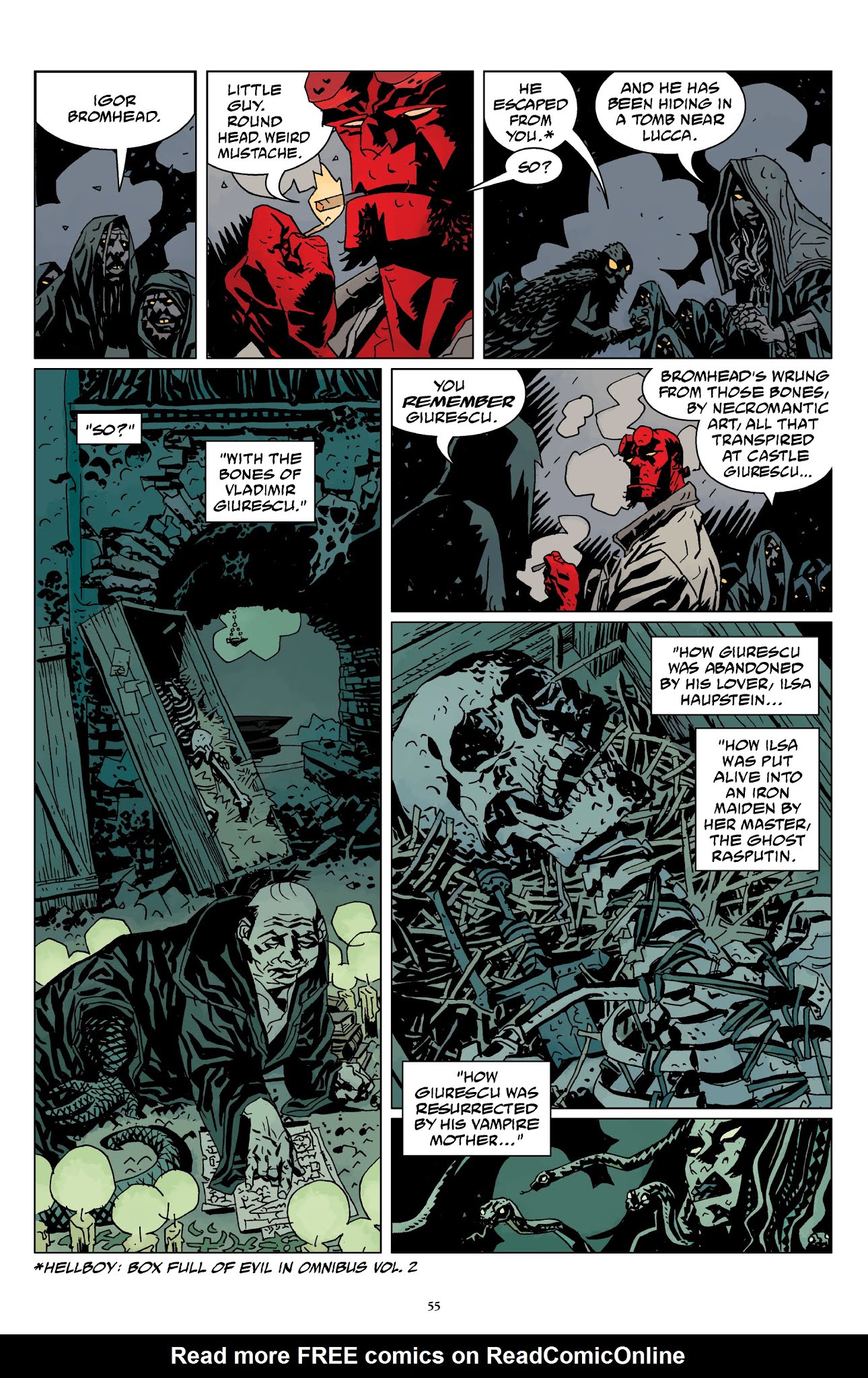 Read online Hellboy Omnibus comic -  Issue # TPB 3 (Part 1) - 56