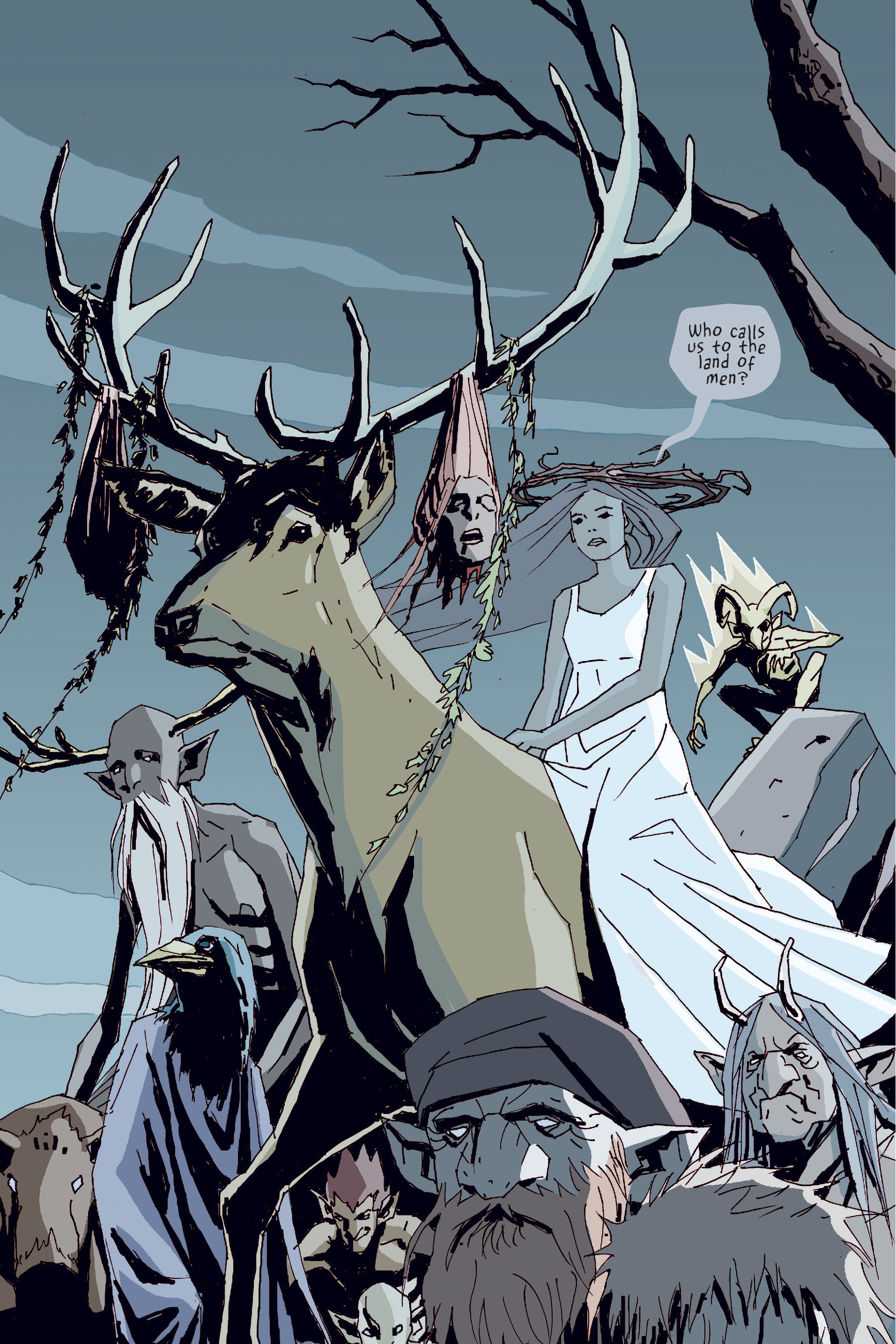 Read online Nicnevin and the Bloody Queen comic -  Issue # TPB - 101