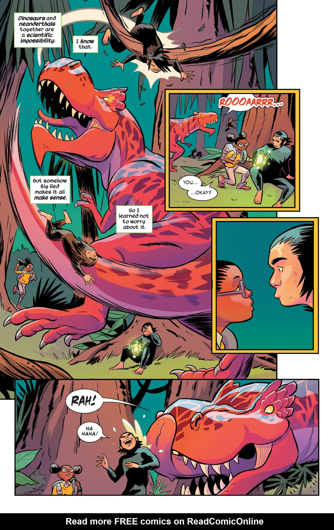 Read online Moon Girl And Devil Dinosaur comic -  Issue #23 - 12
