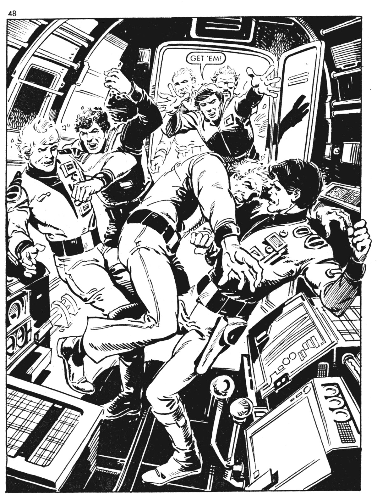 Read online Starblazer comic -  Issue #10 - 48