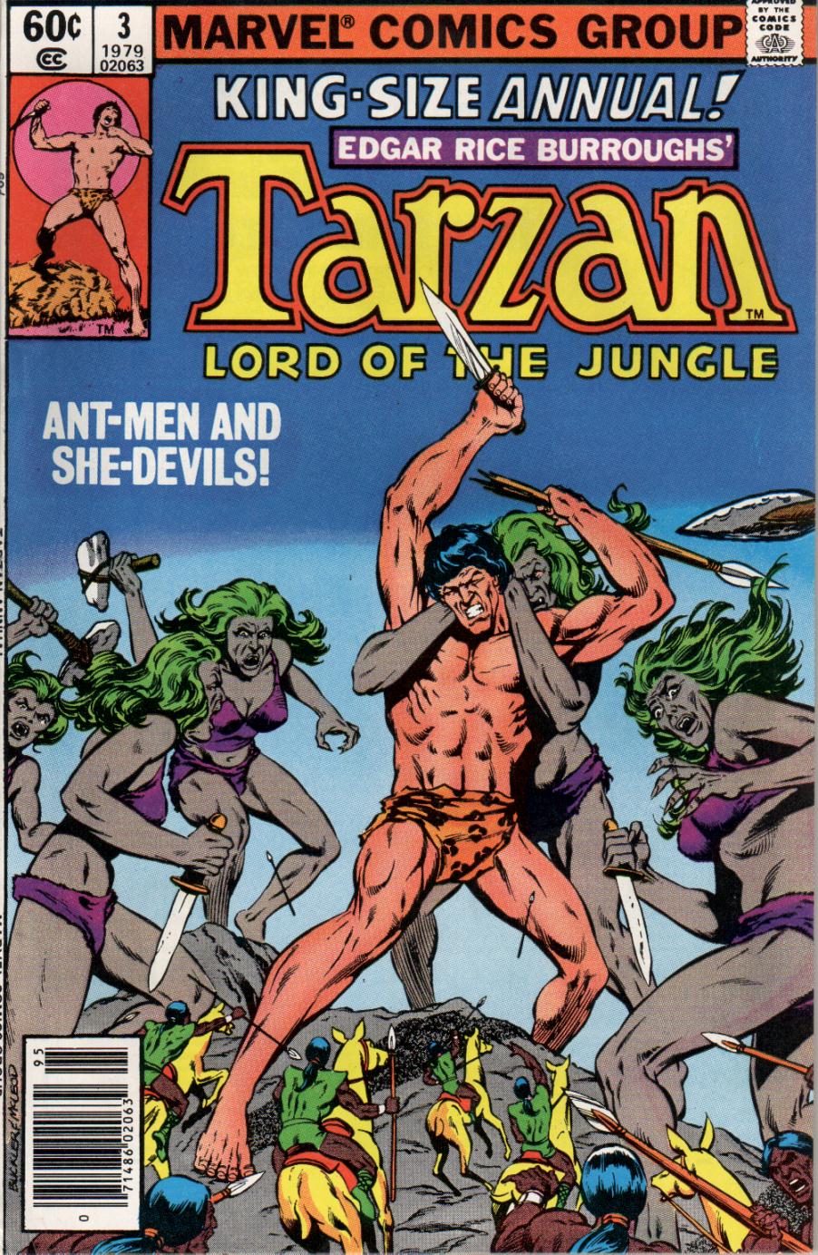 Read online Tarzan (1977) comic -  Issue # _Annual 3 - 1