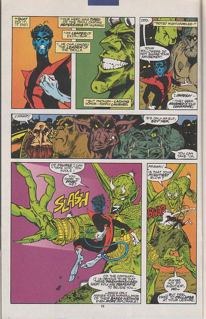 Read online Excalibur (1988) comic -  Issue #58 - 13