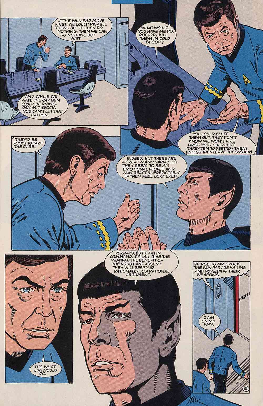 Read online Star Trek (1989) comic -  Issue #62 - 14