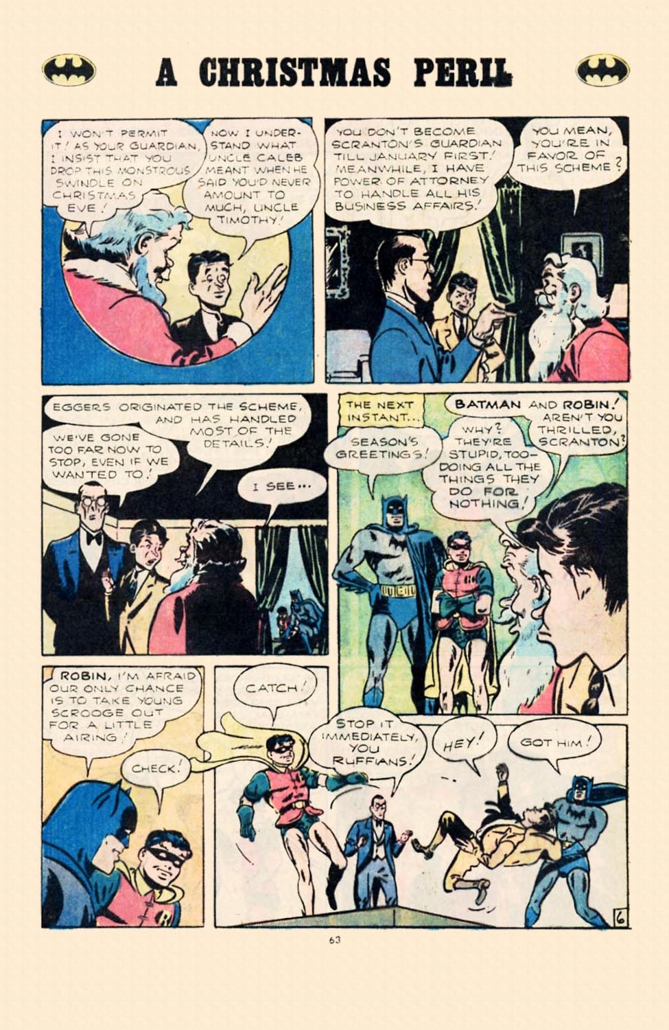 Read online Batman (1940) comic -  Issue #261 - 63