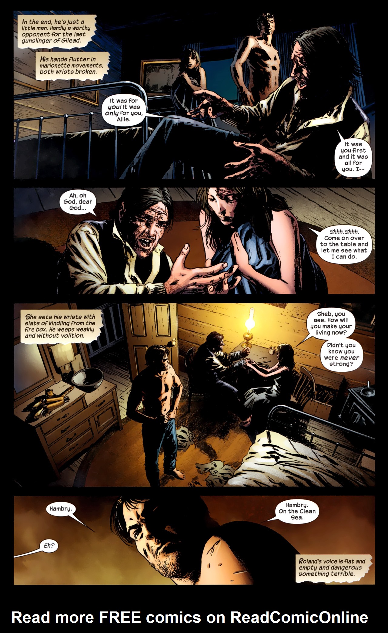 Read online Dark Tower: The Gunslinger - The Battle of Tull comic -  Issue #2 - 4
