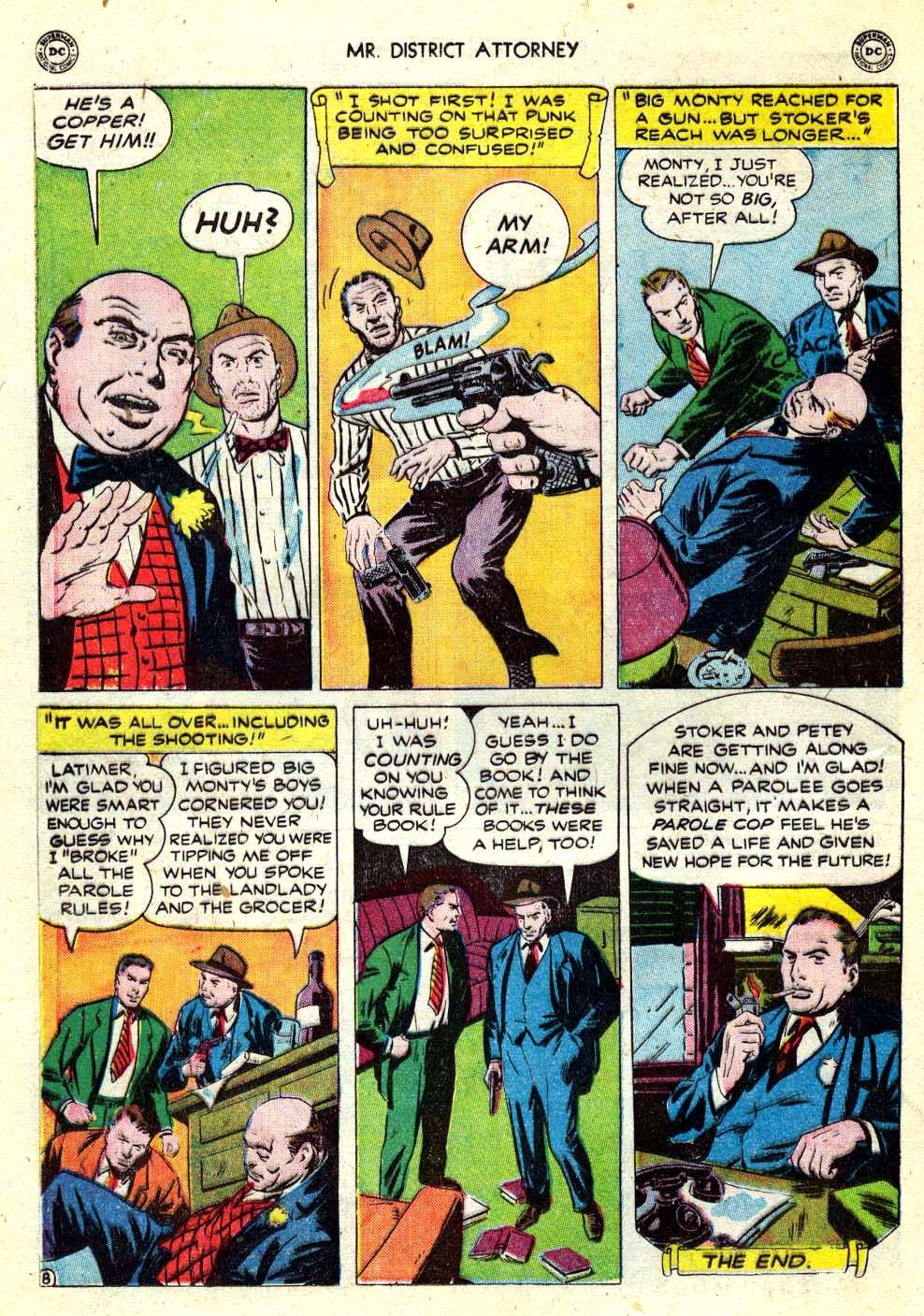Read online Mr. District Attorney comic -  Issue #12 - 34