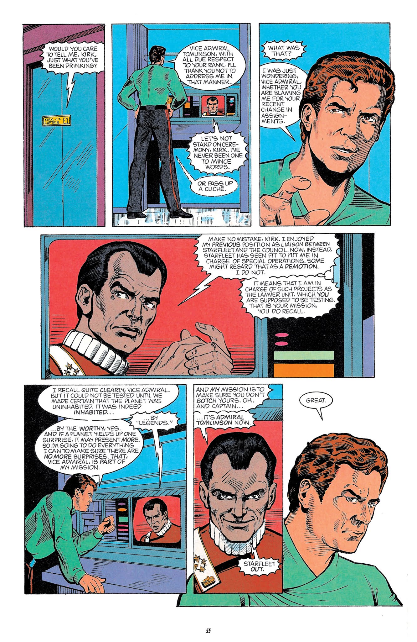 Read online Star Trek Archives comic -  Issue # TPB 1 (Part 1) - 55