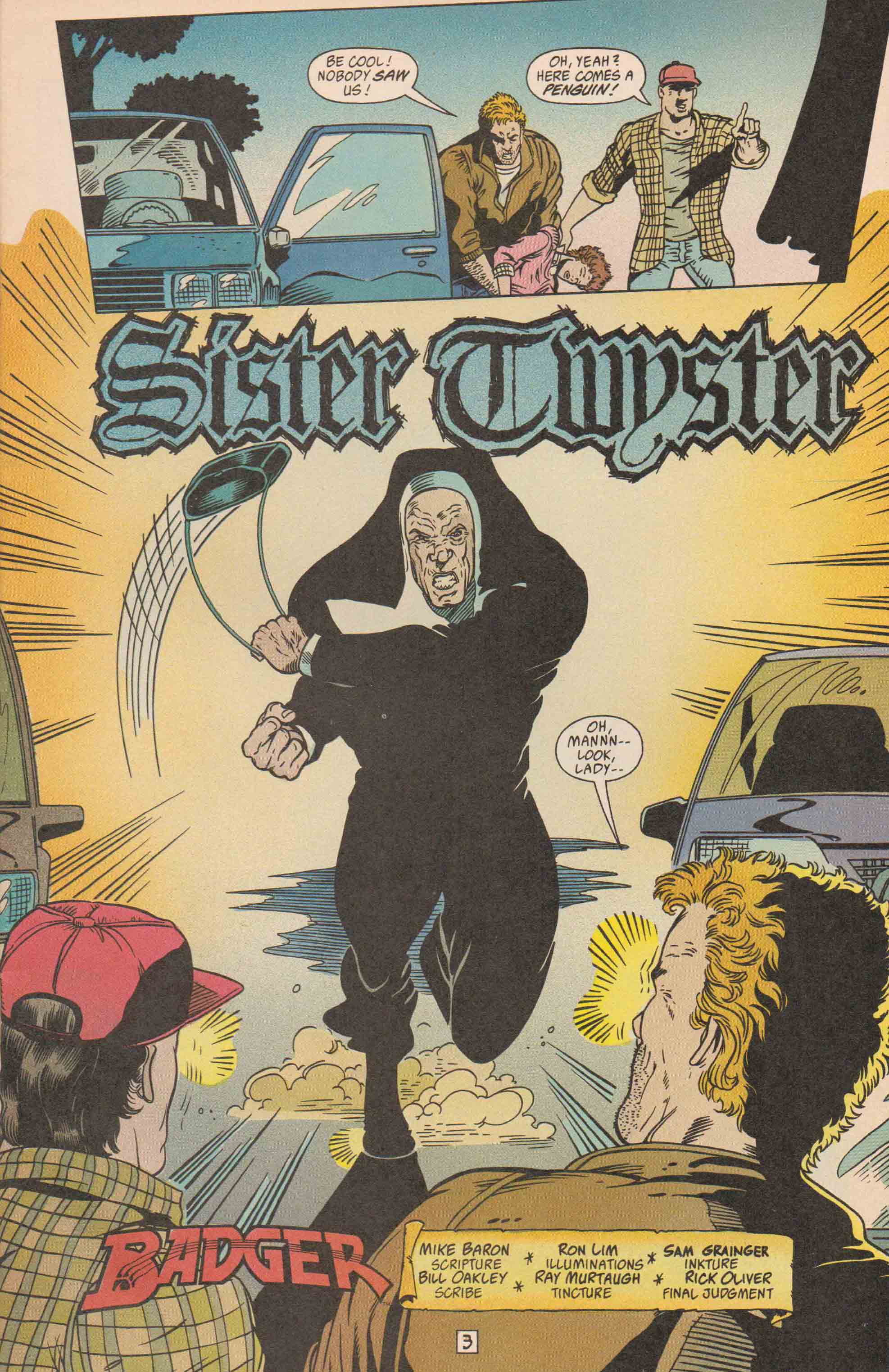 Read online The Badger comic -  Issue #40 - 5