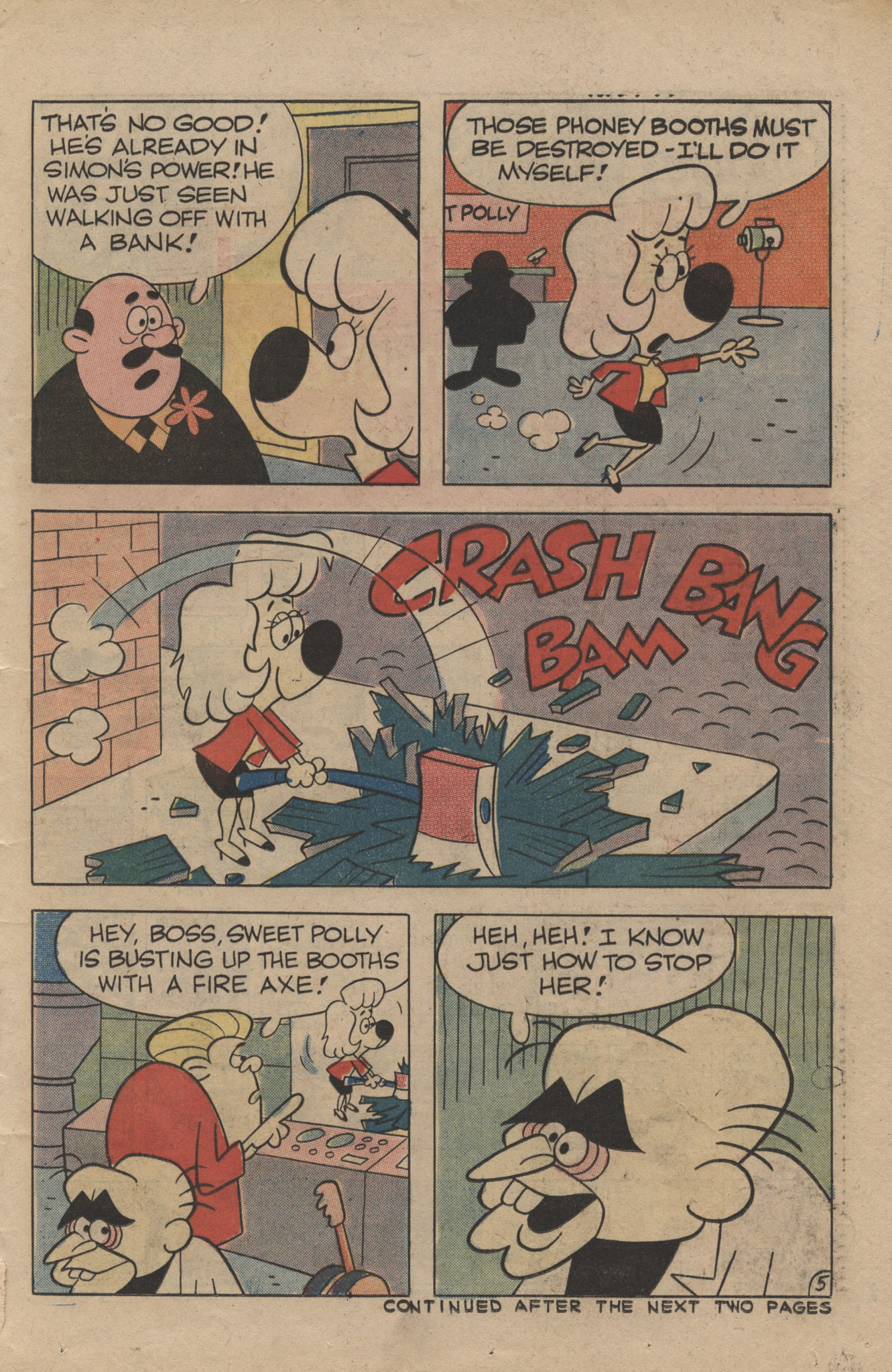 Read online Underdog (1970) comic -  Issue #8 - 21