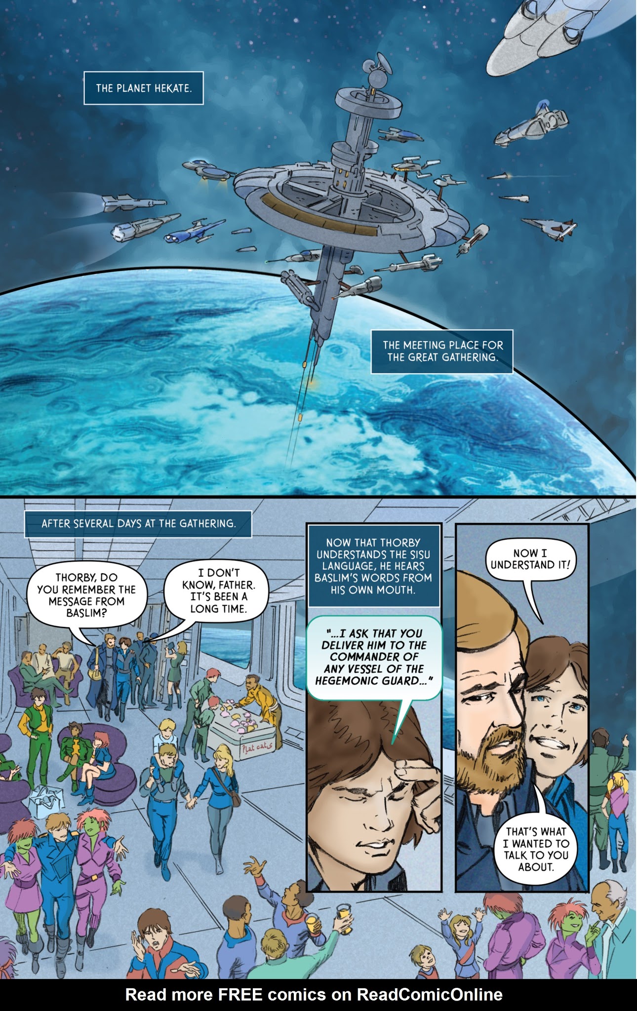 Read online Robert Heinlein's Citizen of the Galaxy comic -  Issue # TPB - 57