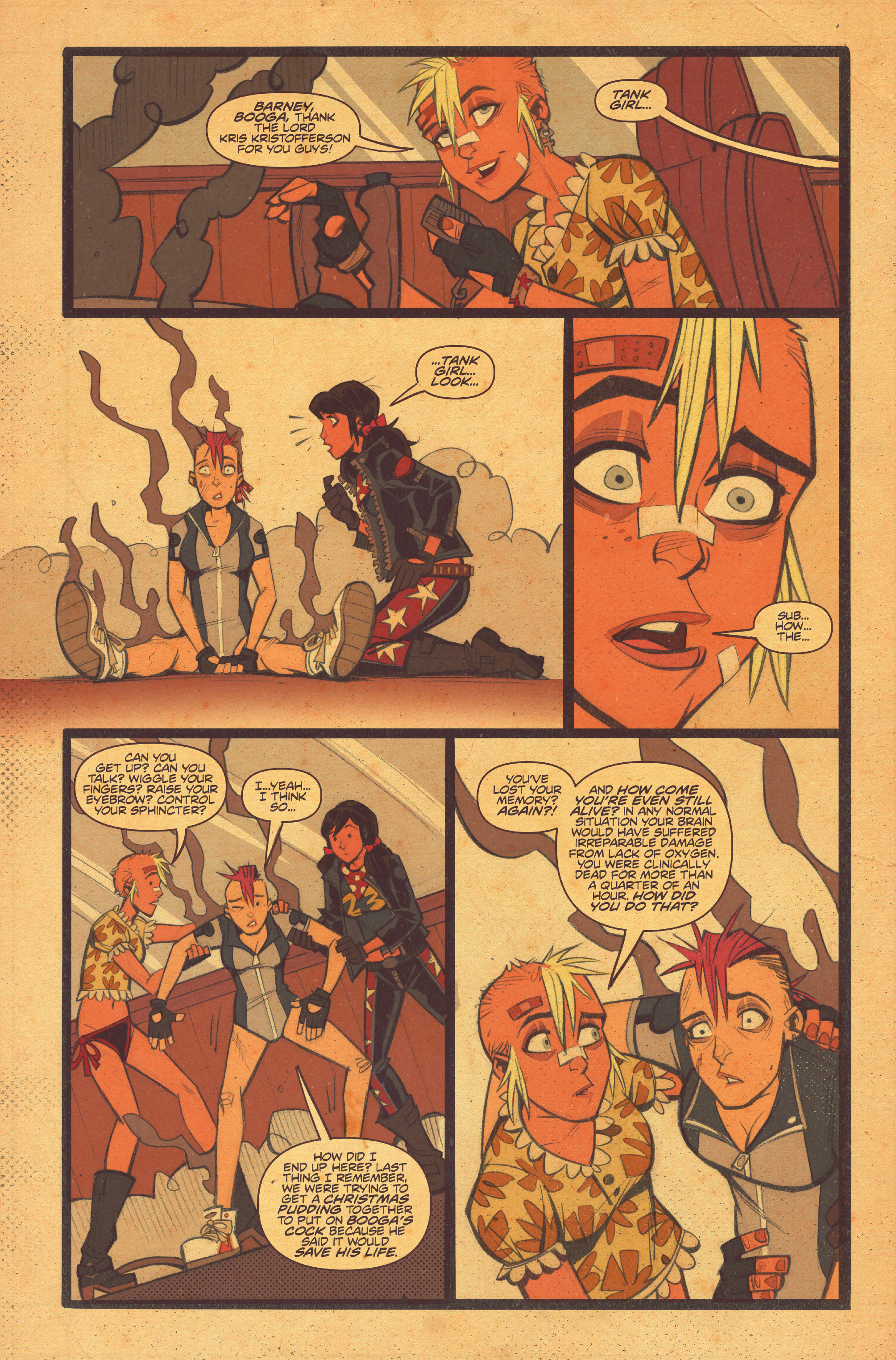 Read online Tank Girl: Gold comic -  Issue #1 - 7
