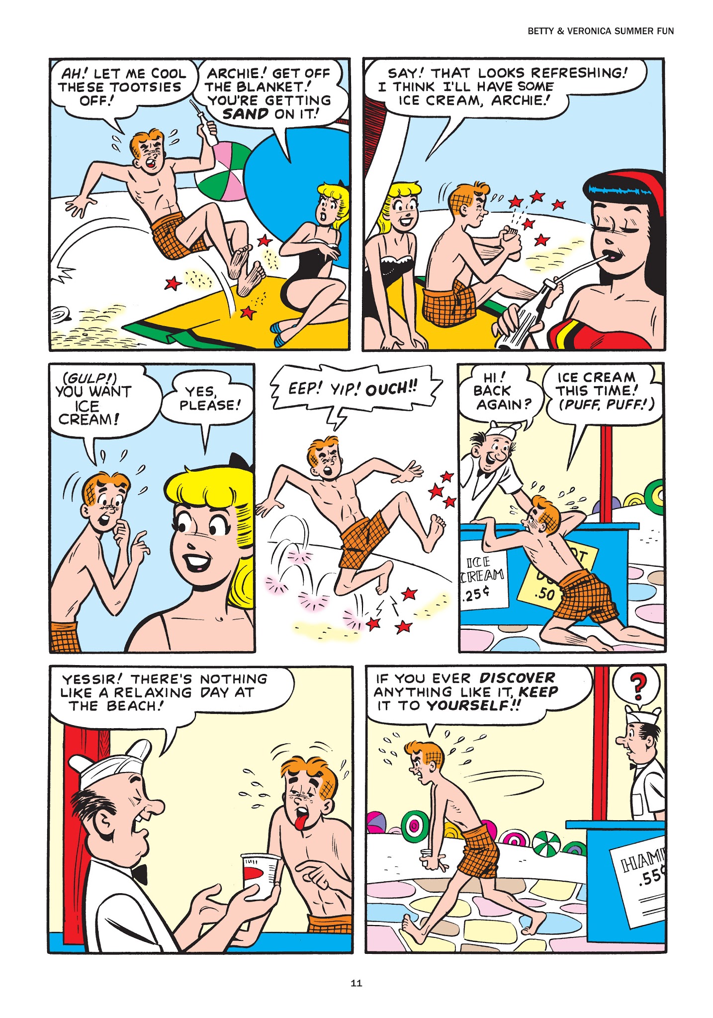 Read online Betty and Veronica Summer Fun comic -  Issue # TPB - 13
