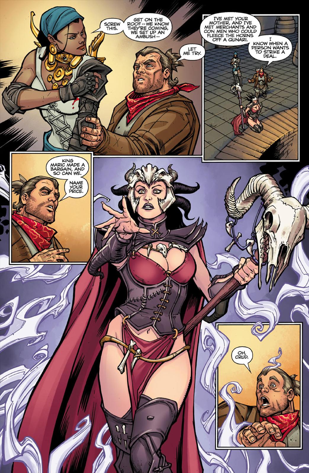 Read online Dragon Age: The Silent Grove comic -  Issue #5 - 5