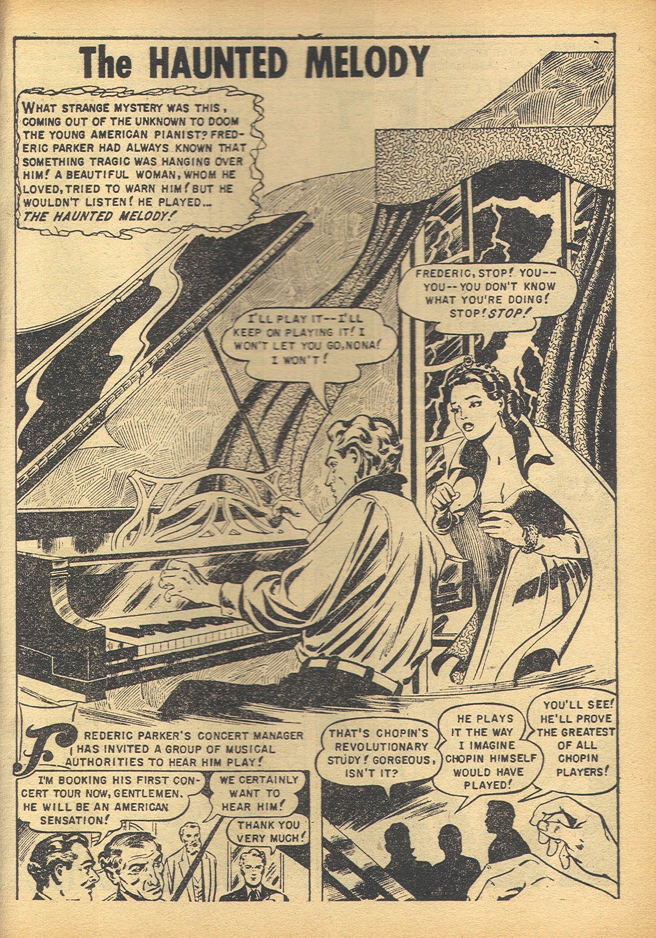 Read online Black Magic (1950) comic -  Issue #19 - 50