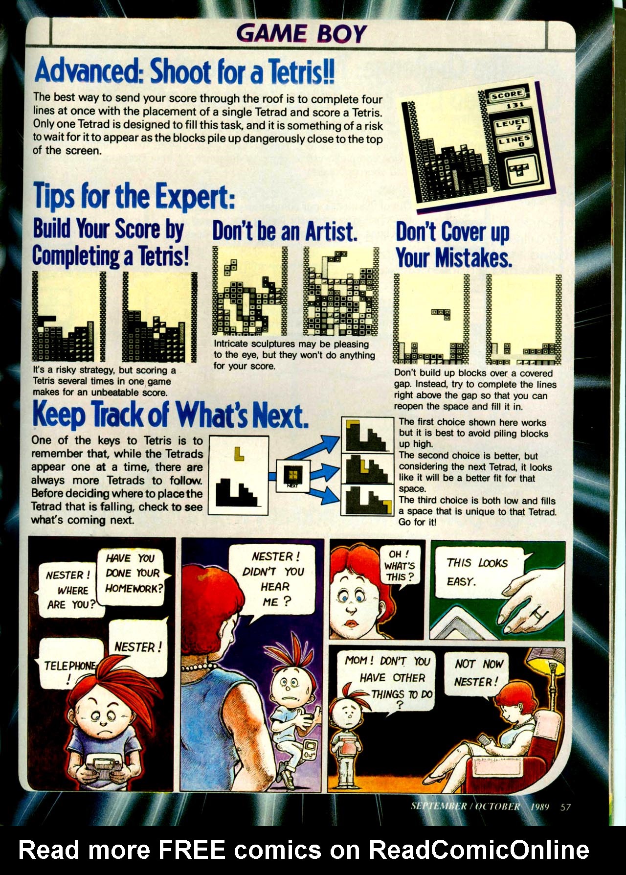 Read online Nintendo Power comic -  Issue #8 - 59