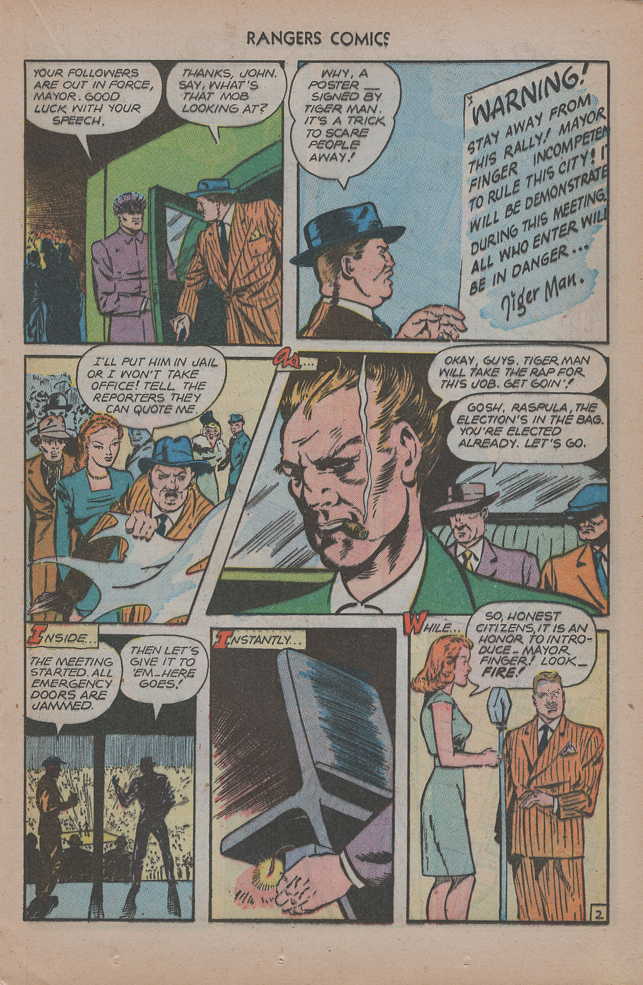 Read online Rangers Comics comic -  Issue #33 - 21